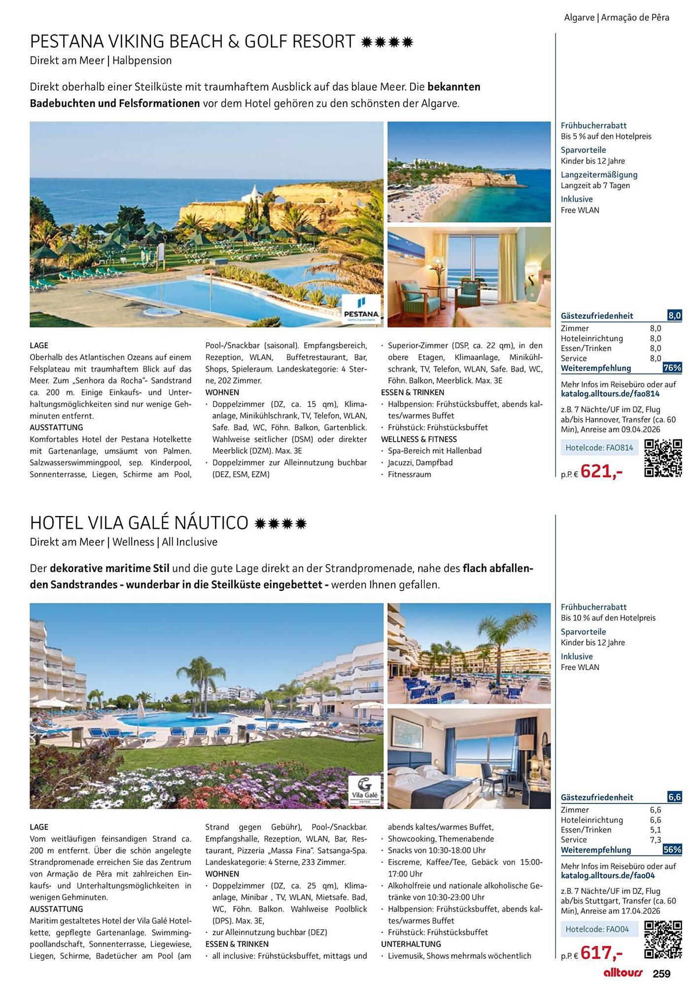 alltours Reisecenter Prospekt - Pagina 259