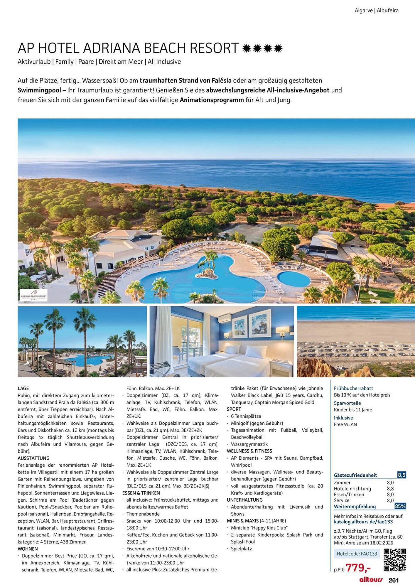 alltours Reisecenter Prospekt - Pagina 261