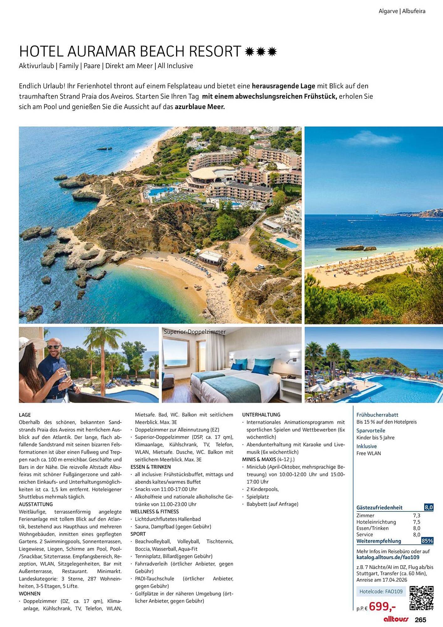 alltours Reisecenter Prospekt - Pagina 265