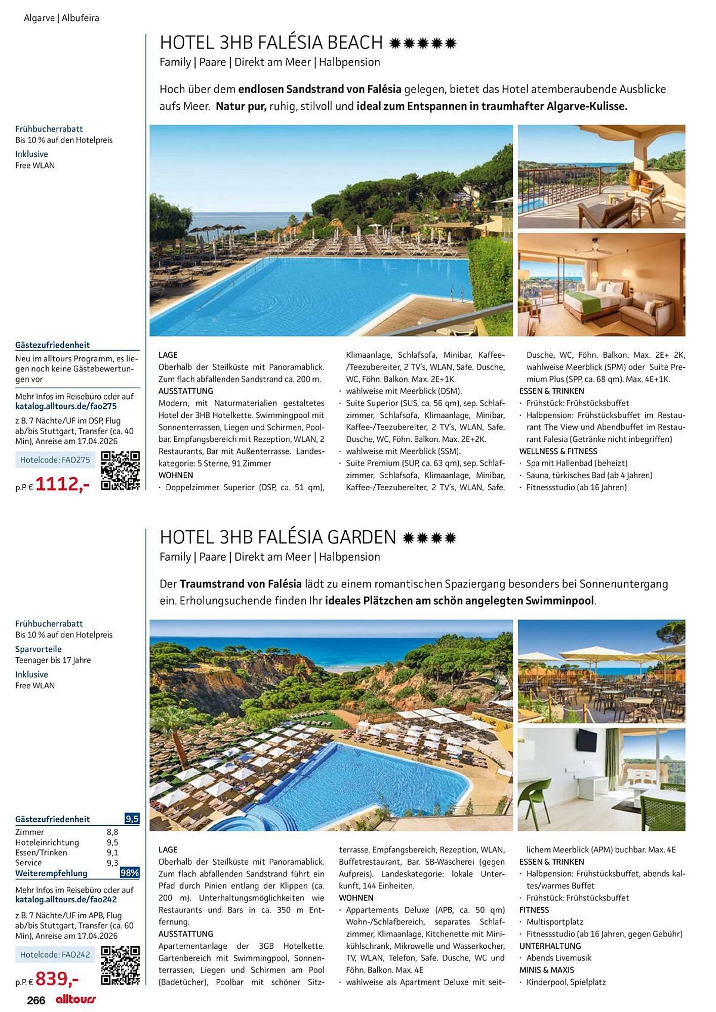 alltours Reisecenter Prospekt - Pagina 266