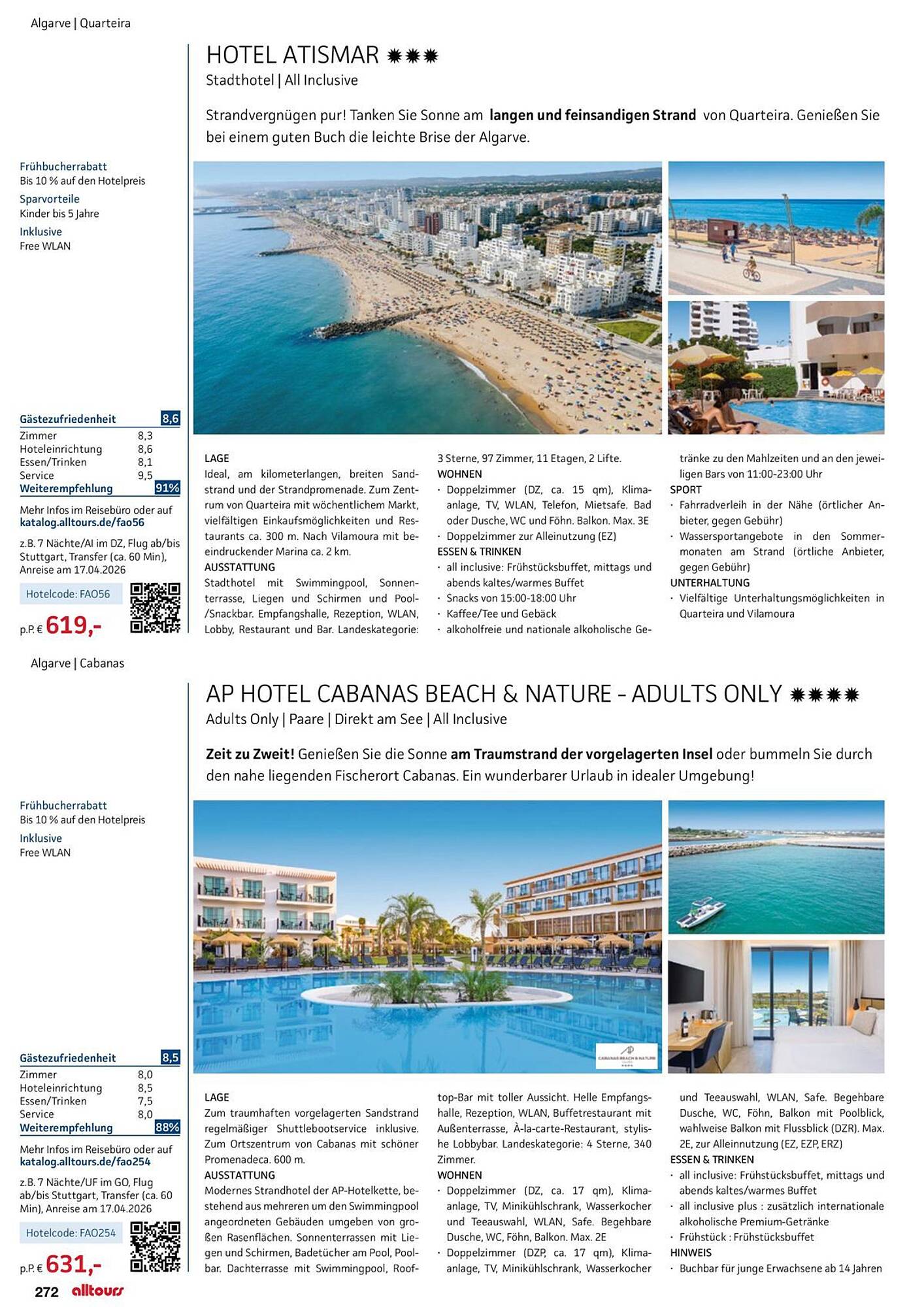 alltours Reisecenter Prospekt - Pagina 272