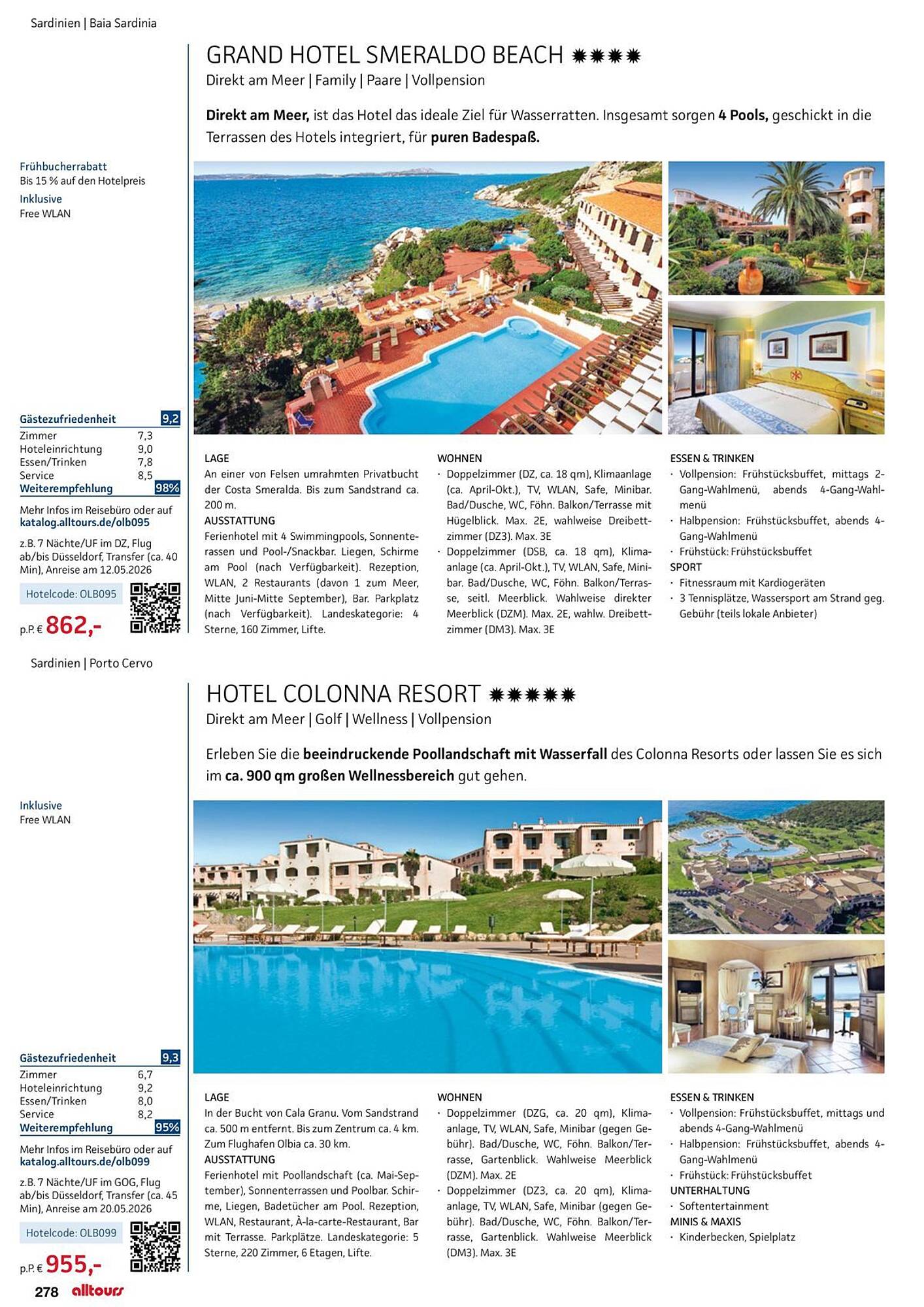 alltours Reisecenter Prospekt - Pagina 278