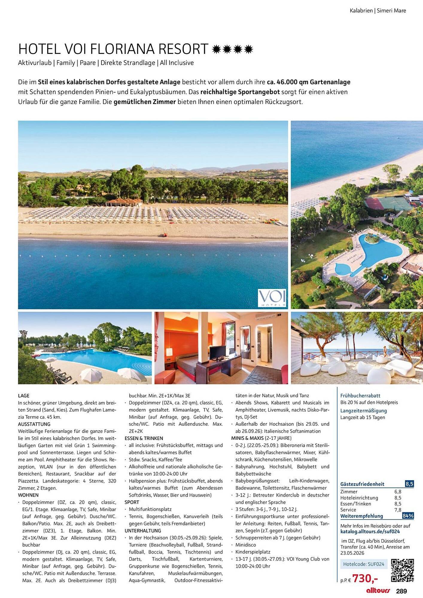 alltours Reisecenter Prospekt - Pagina 289
