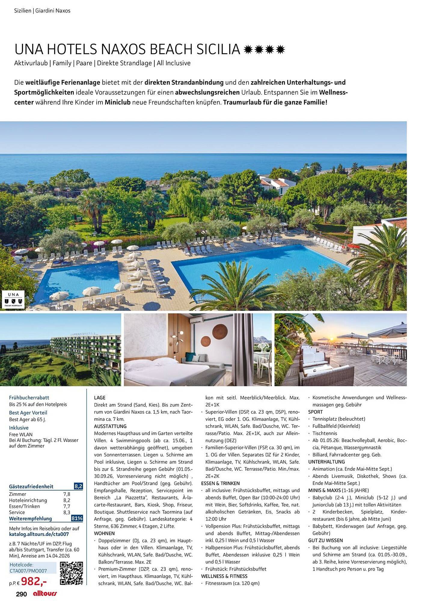 alltours Reisecenter Prospekt - Pagina 290