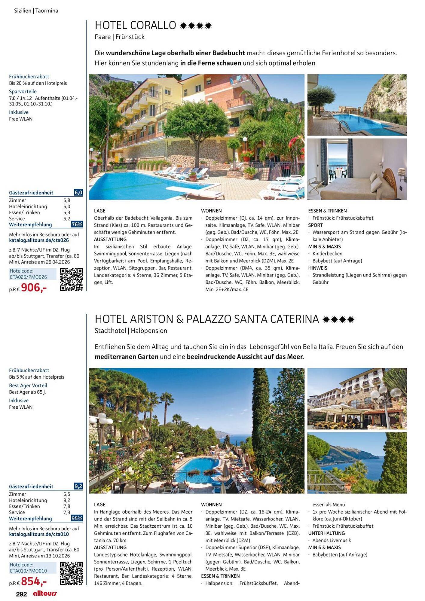 alltours Reisecenter Prospekt - Pagina 292