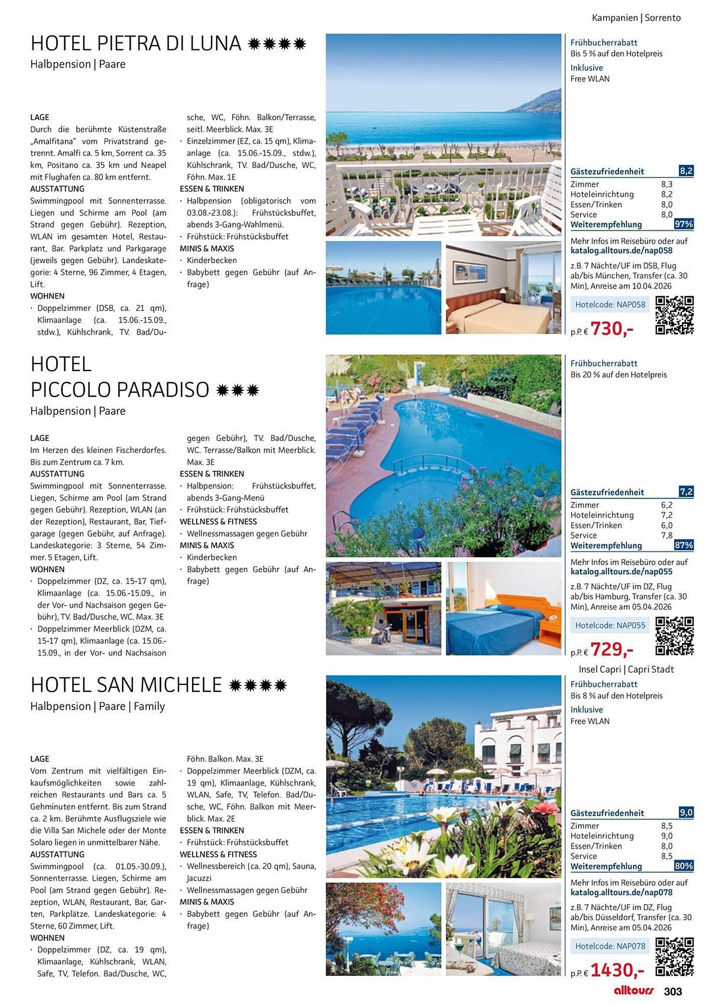 alltours Reisecenter Prospekt - Pagina 303