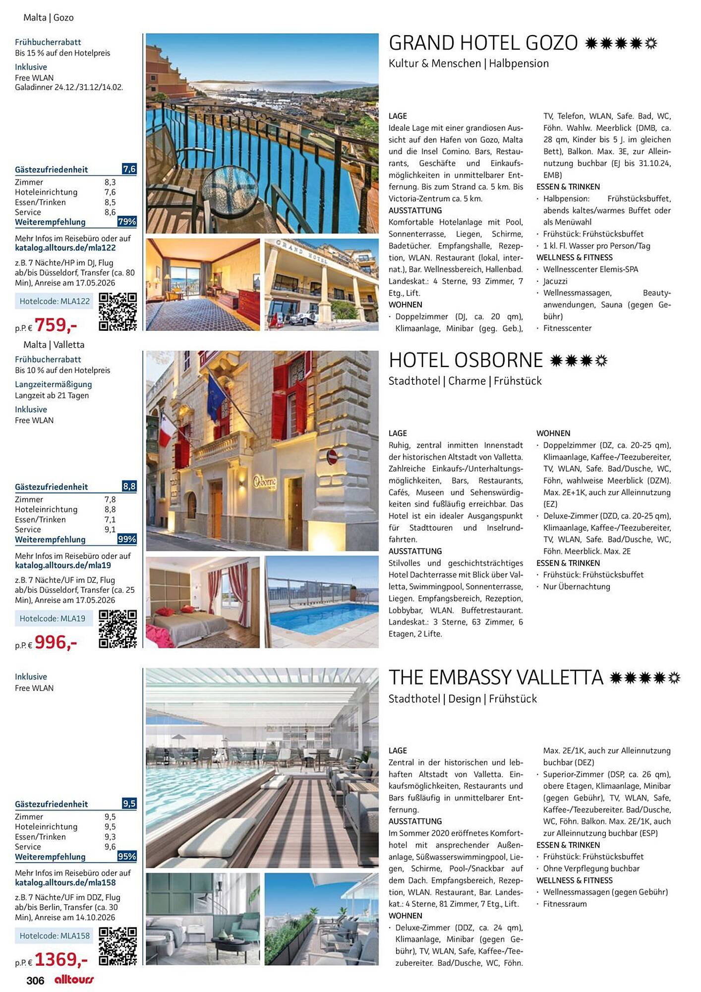 alltours Reisecenter Prospekt - Pagina 306