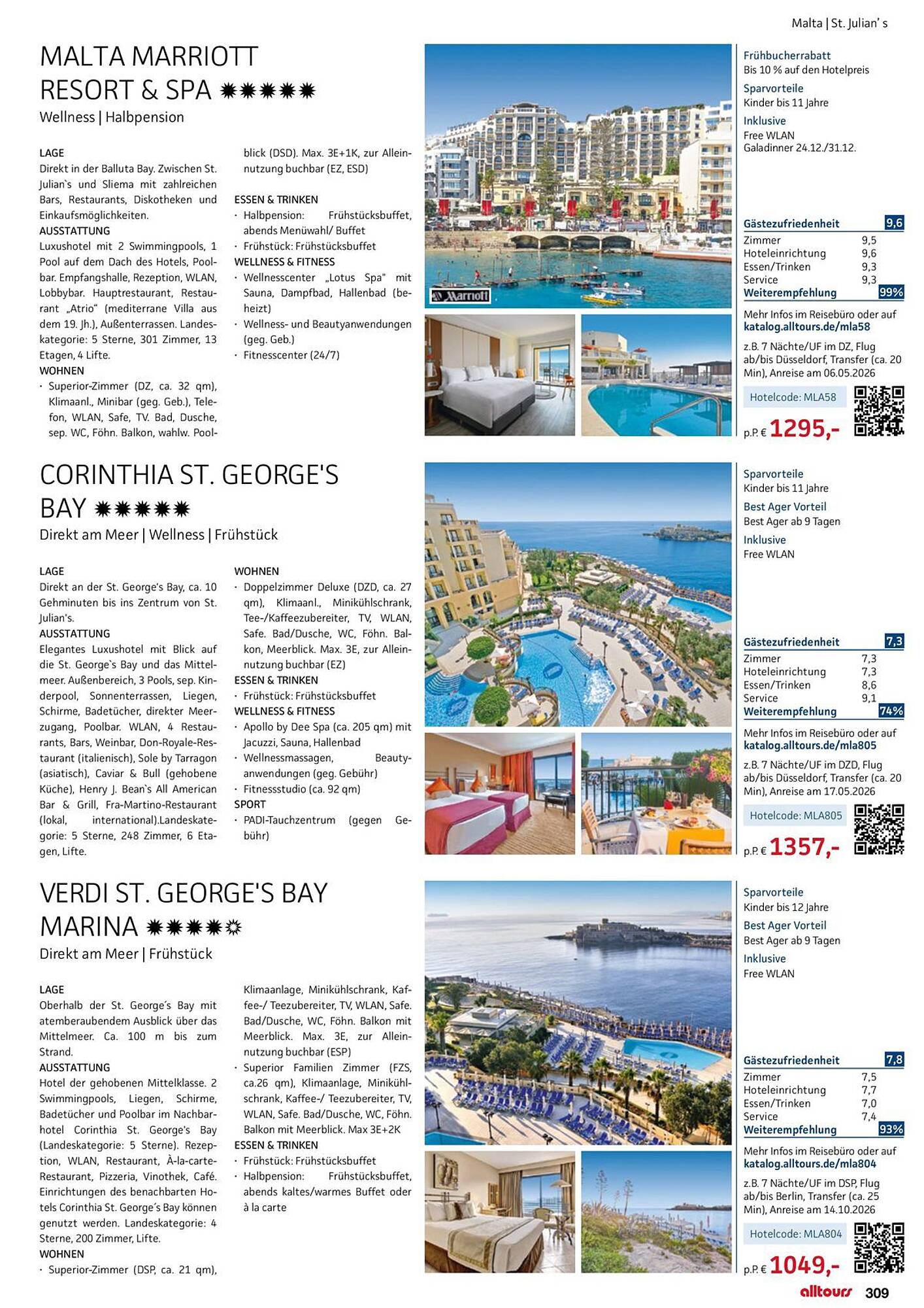 alltours Reisecenter Prospekt - Pagina 309