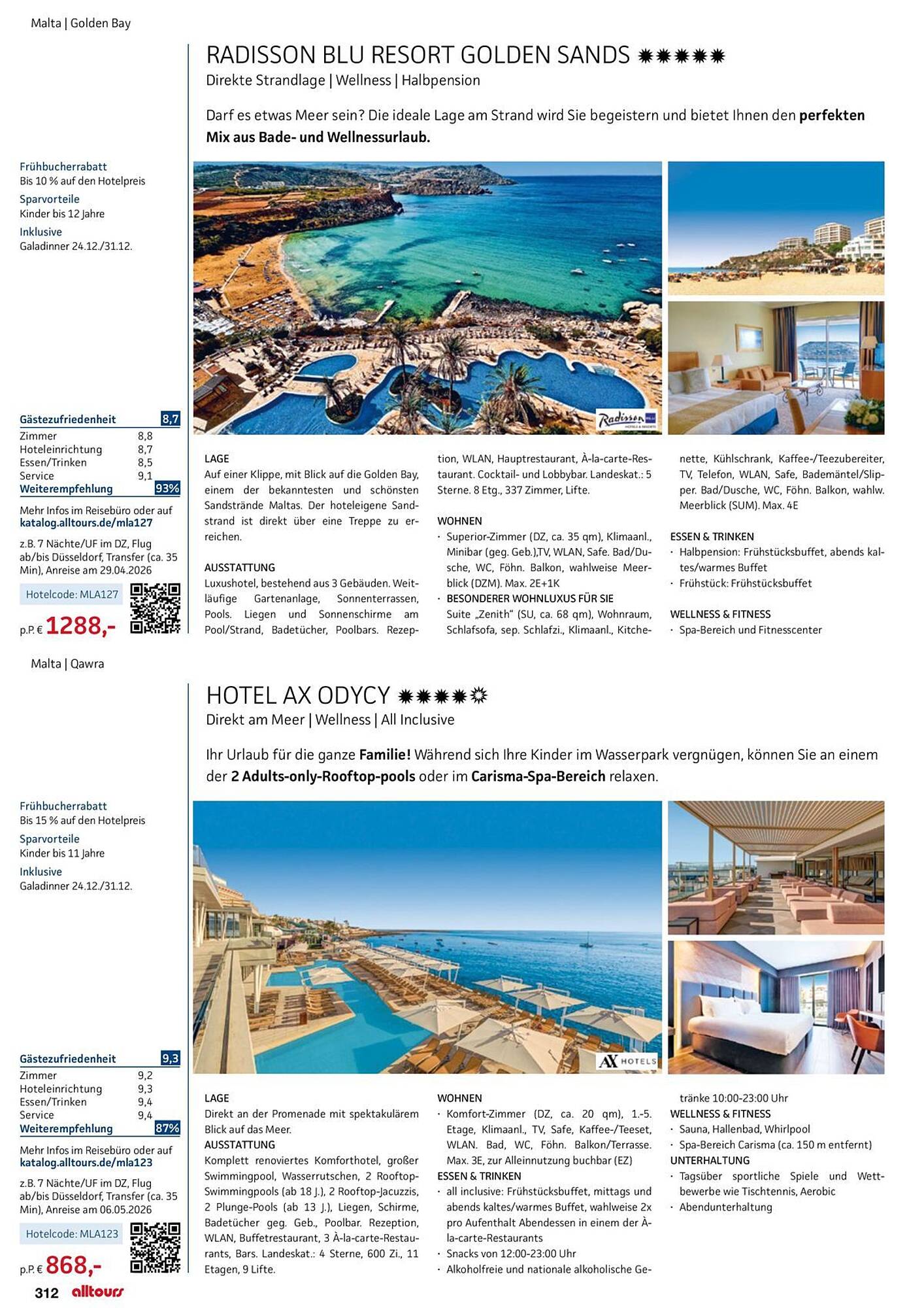 alltours Reisecenter Prospekt - Pagina 312