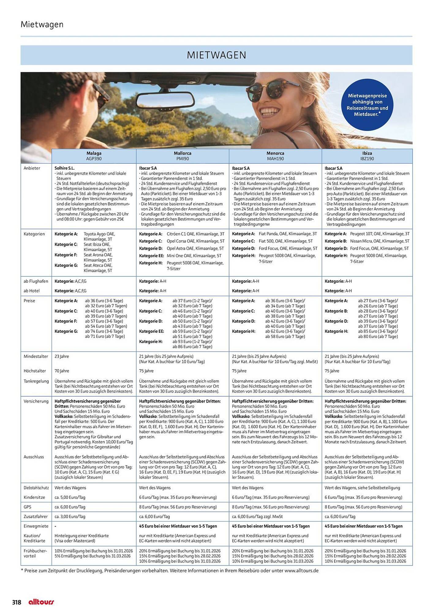 alltours Reisecenter Prospekt - Pagina 318