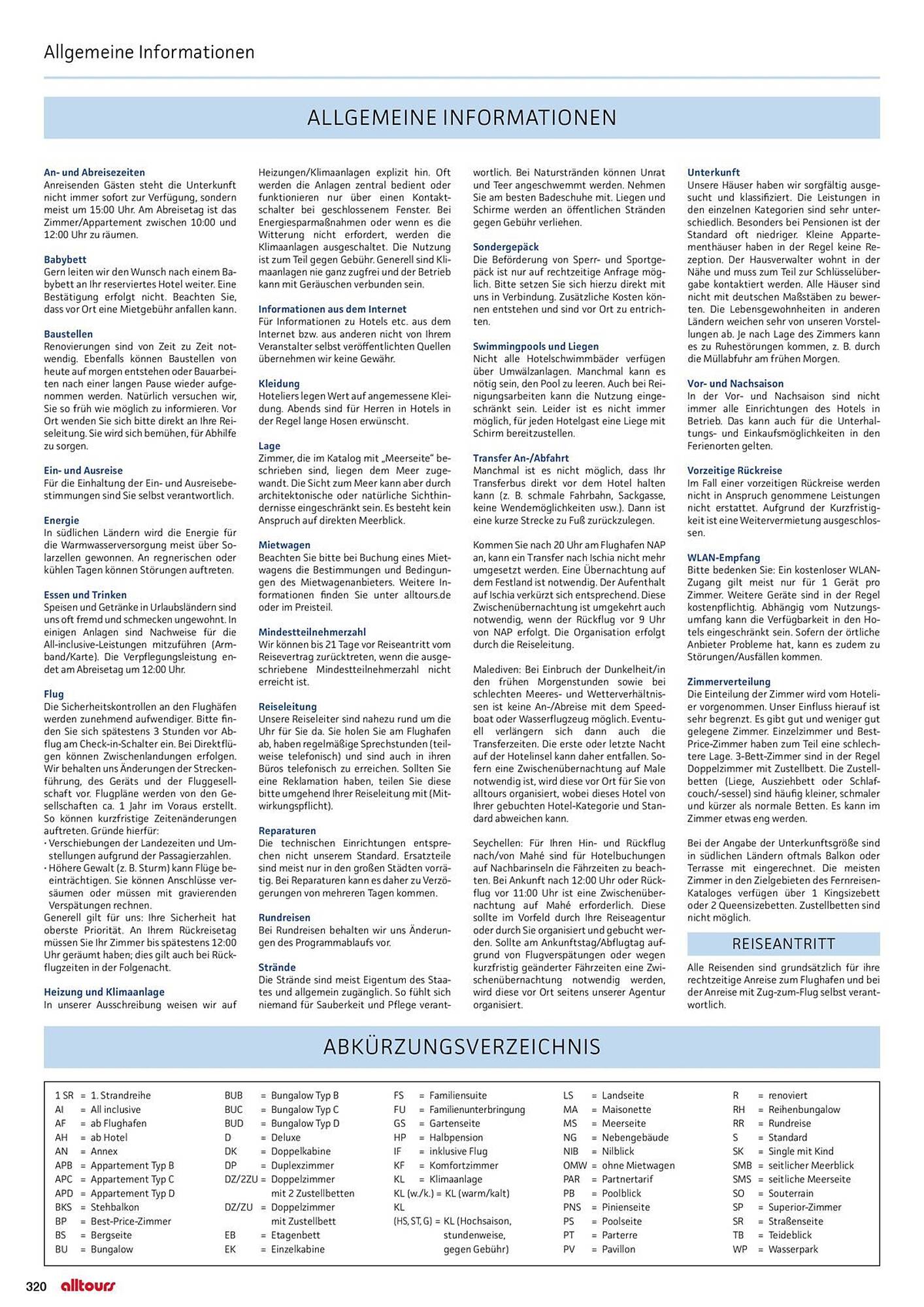 alltours Reisecenter Prospekt - Pagina 320