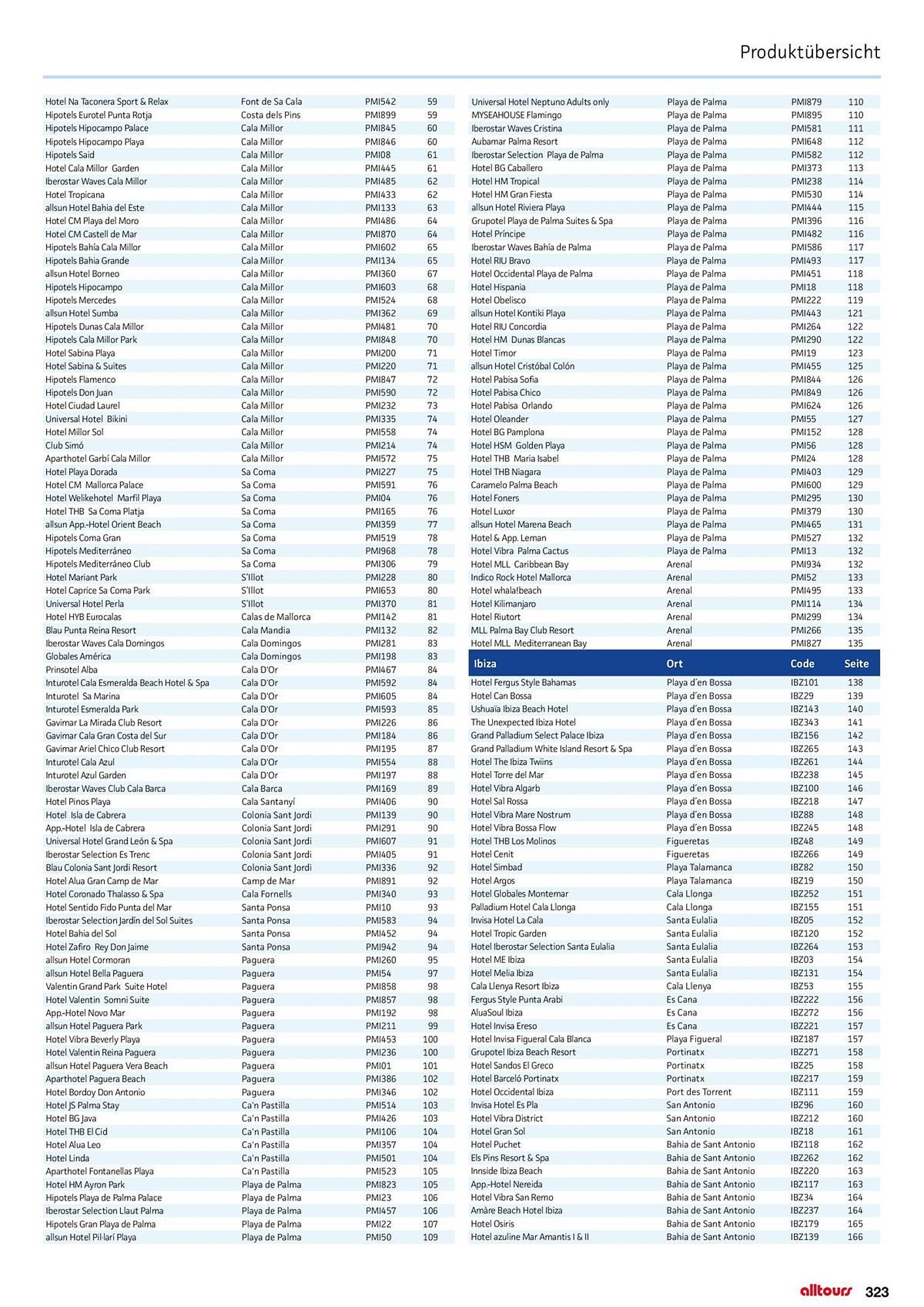 alltours Reisecenter Prospekt - Pagina 323