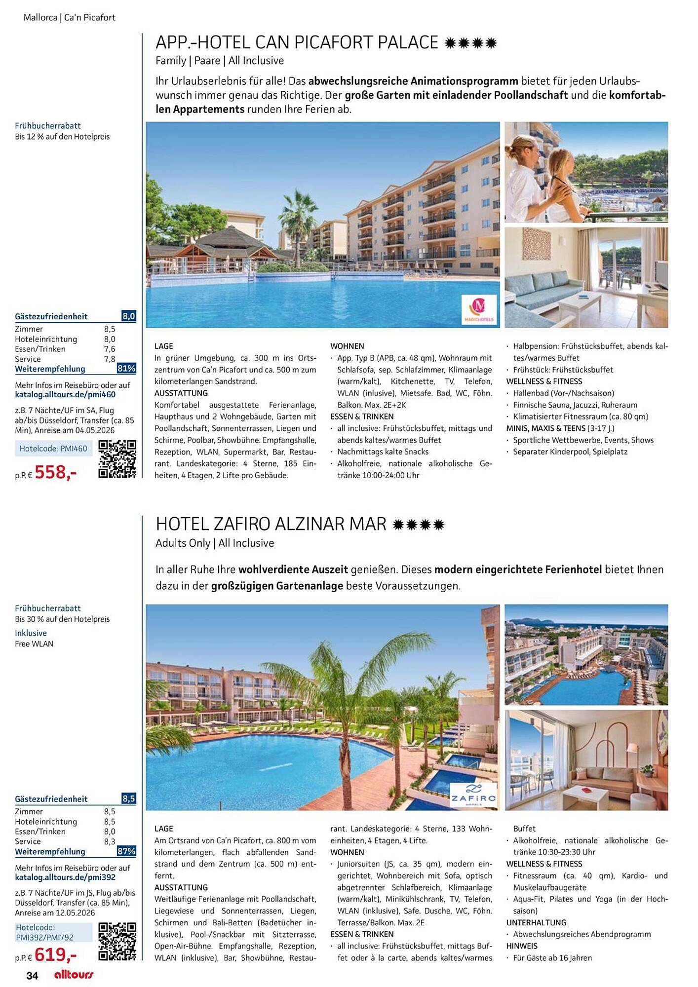 alltours Reisecenter Prospekt - Pagina 34