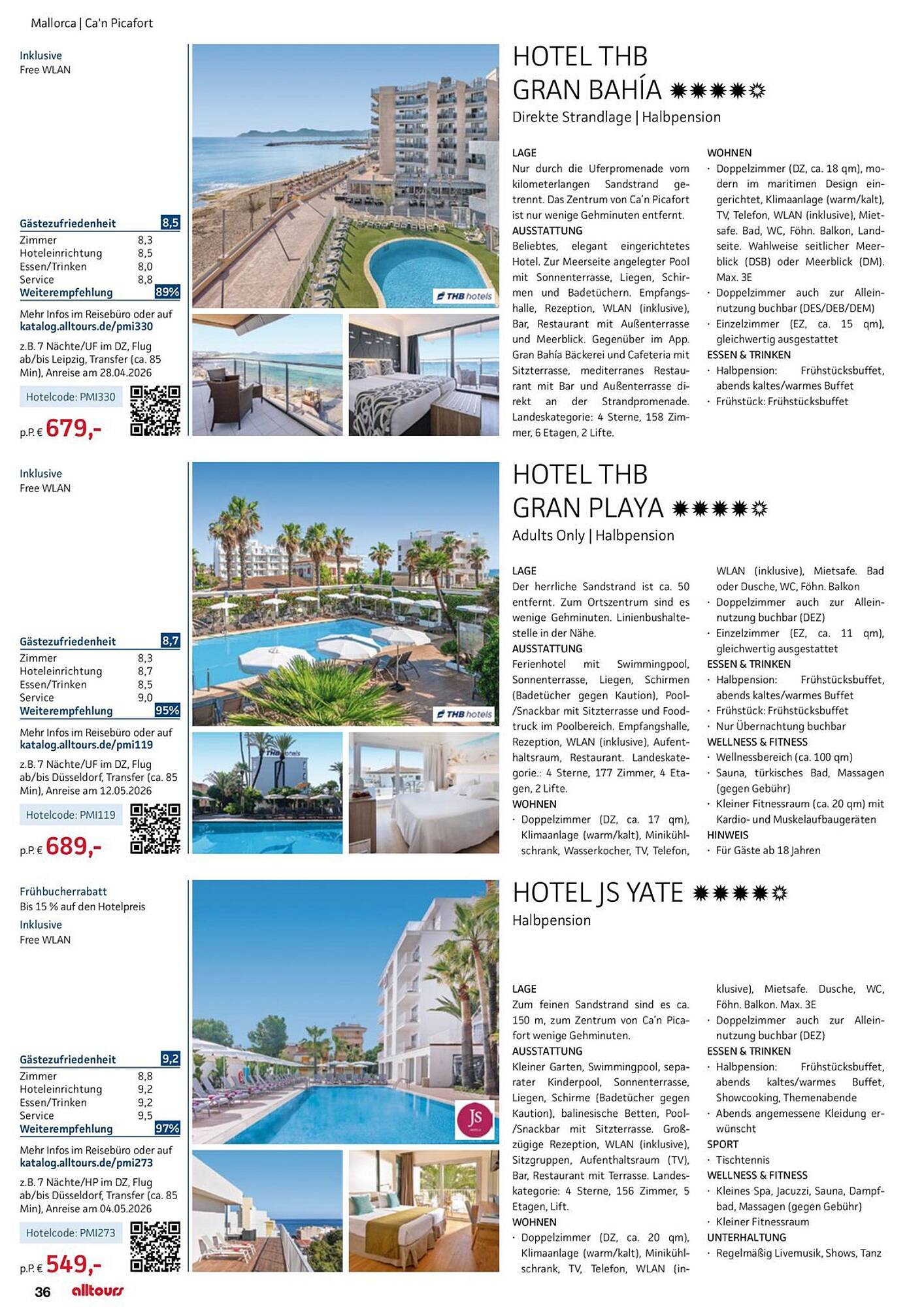 alltours Reisecenter Prospekt - Pagina 36