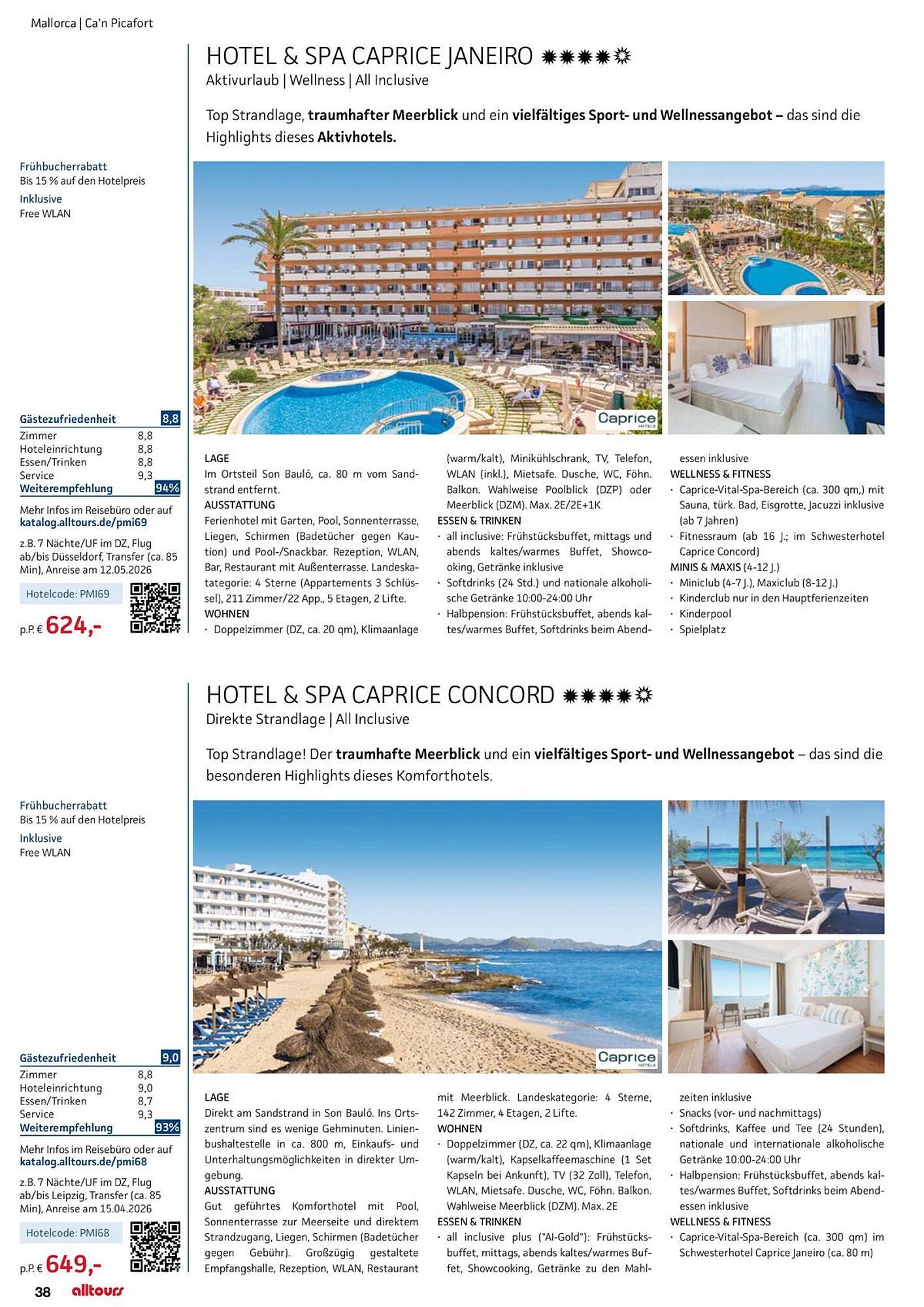 alltours Reisecenter Prospekt - Pagina 38