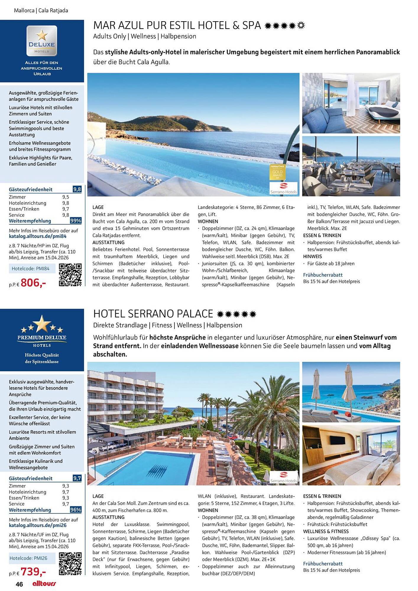 alltours Reisecenter Prospekt - Pagina 46