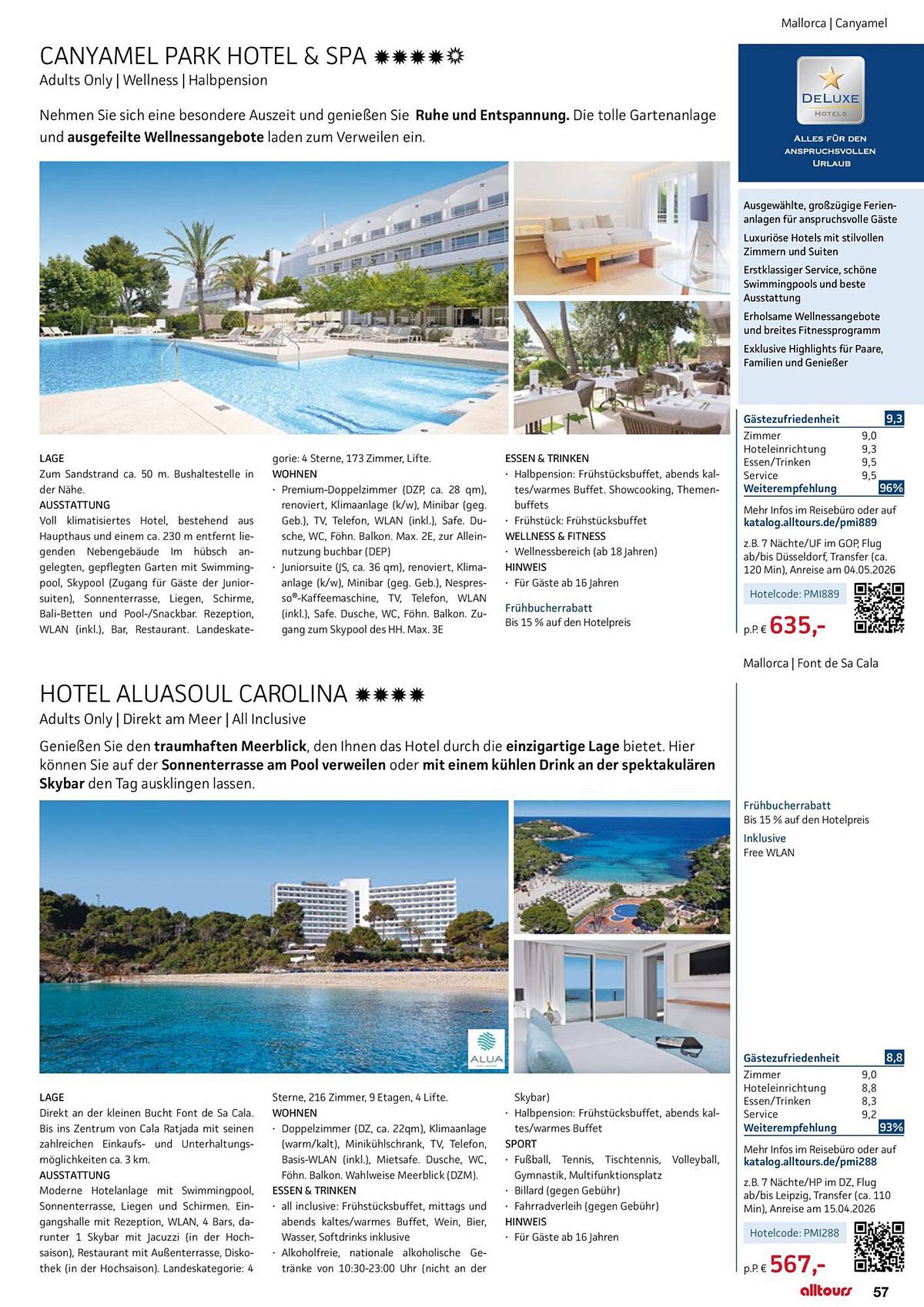 alltours Reisecenter Prospekt - Pagina 57