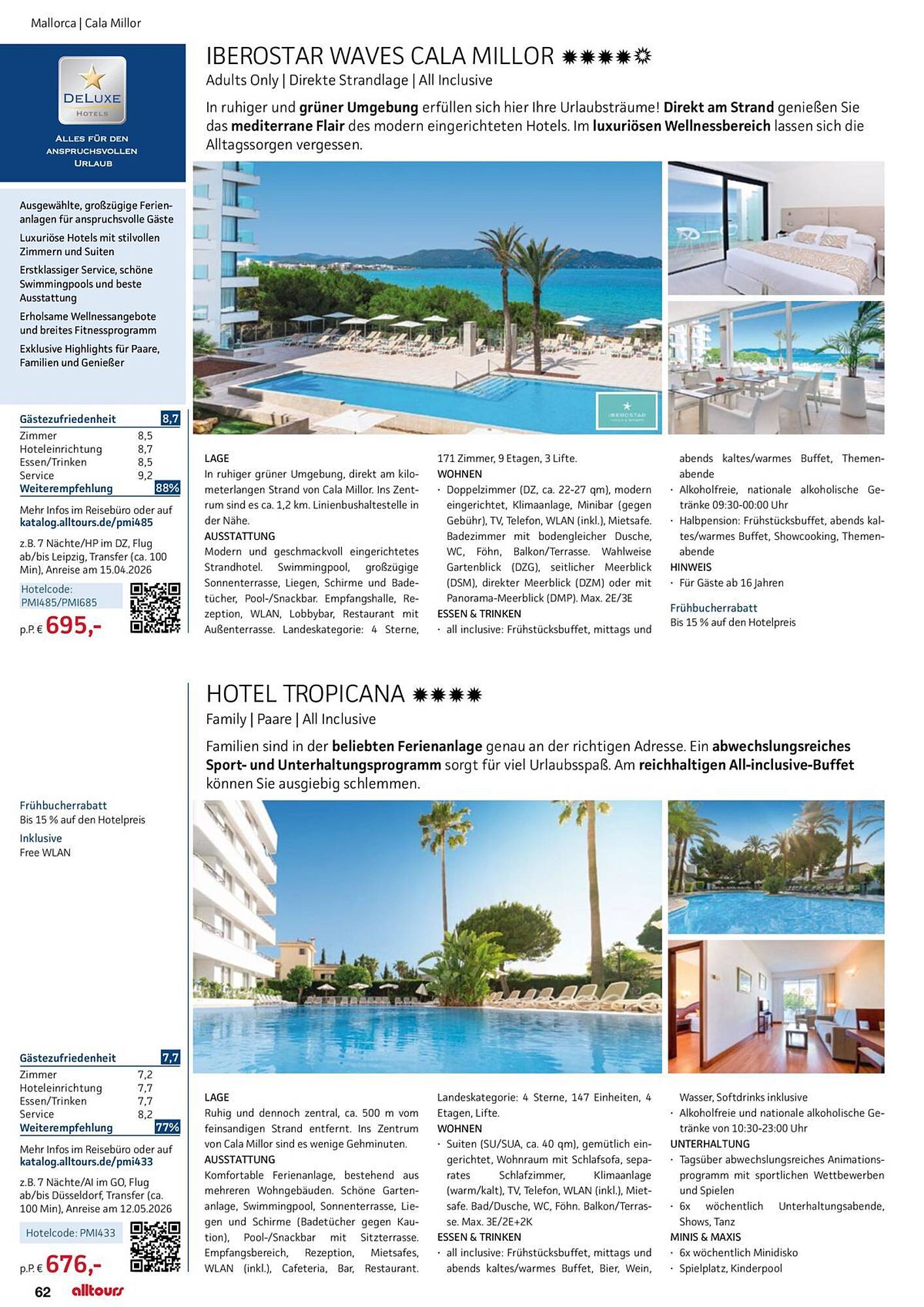 alltours Reisecenter Prospekt - Pagina 62