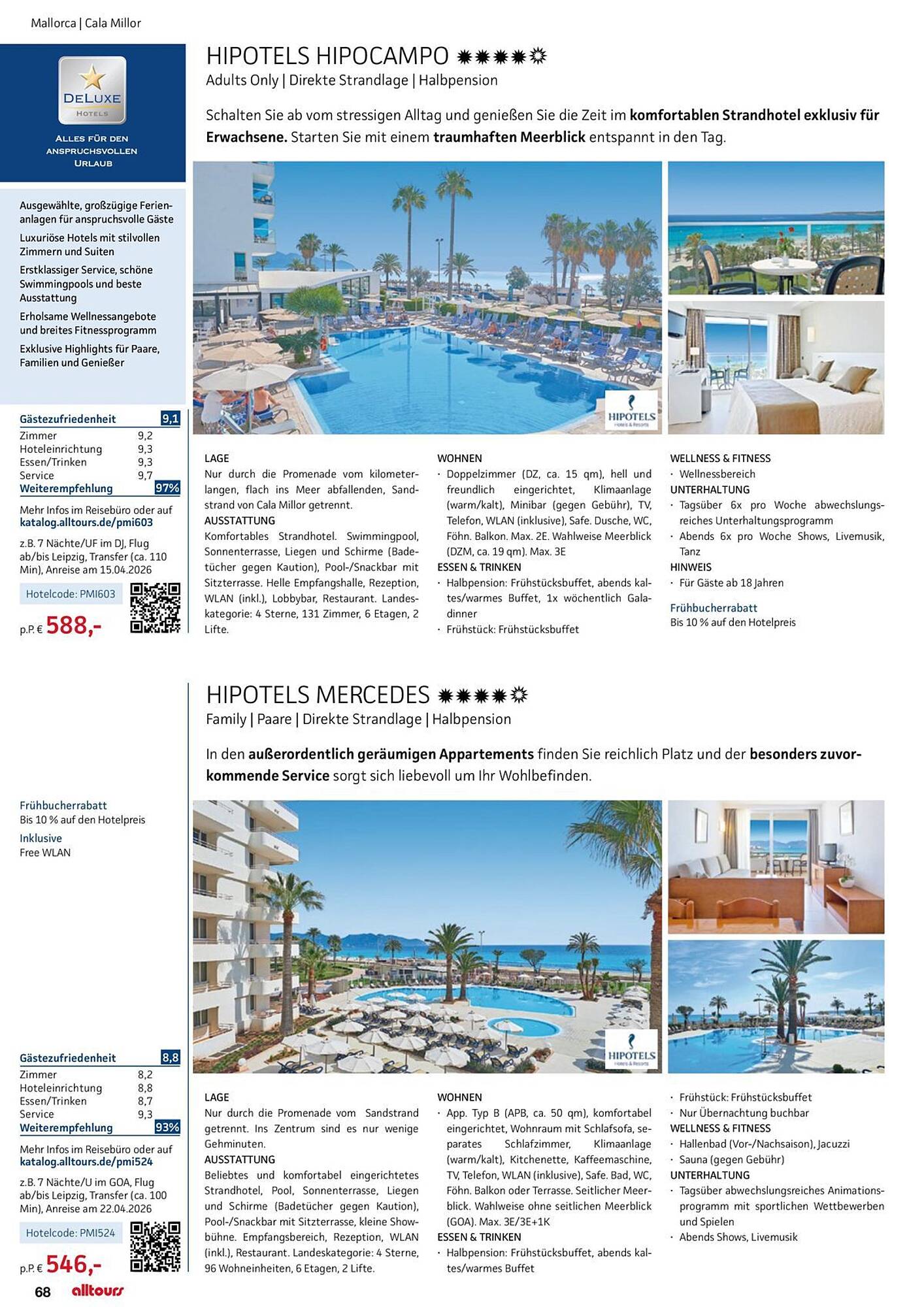 alltours Reisecenter Prospekt - Pagina 68