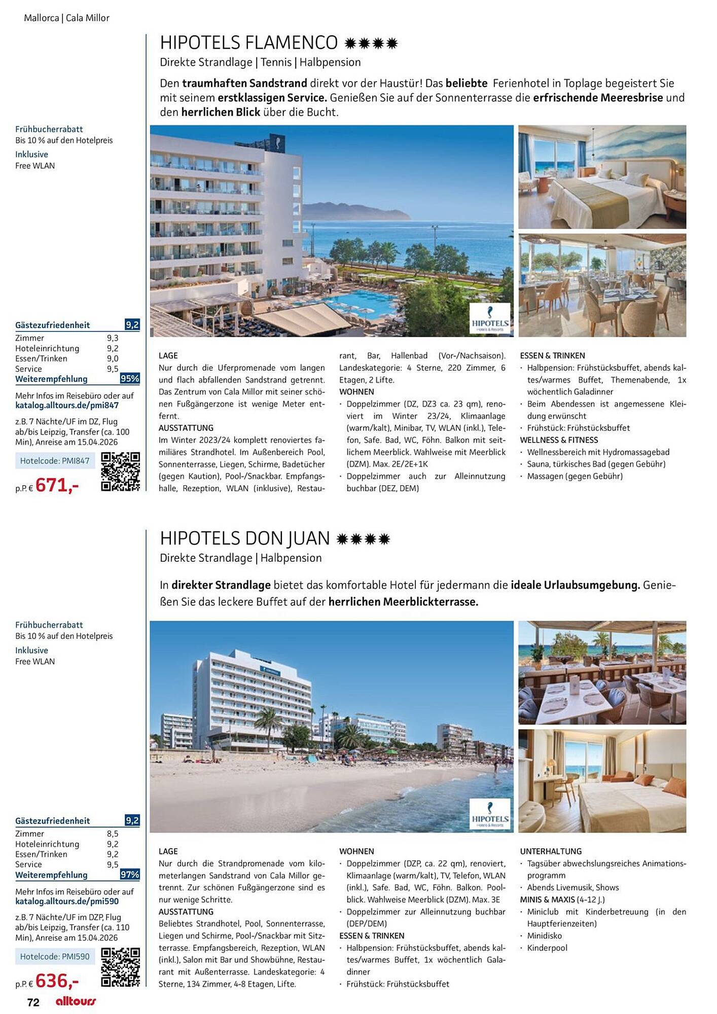 alltours Reisecenter Prospekt - Pagina 72