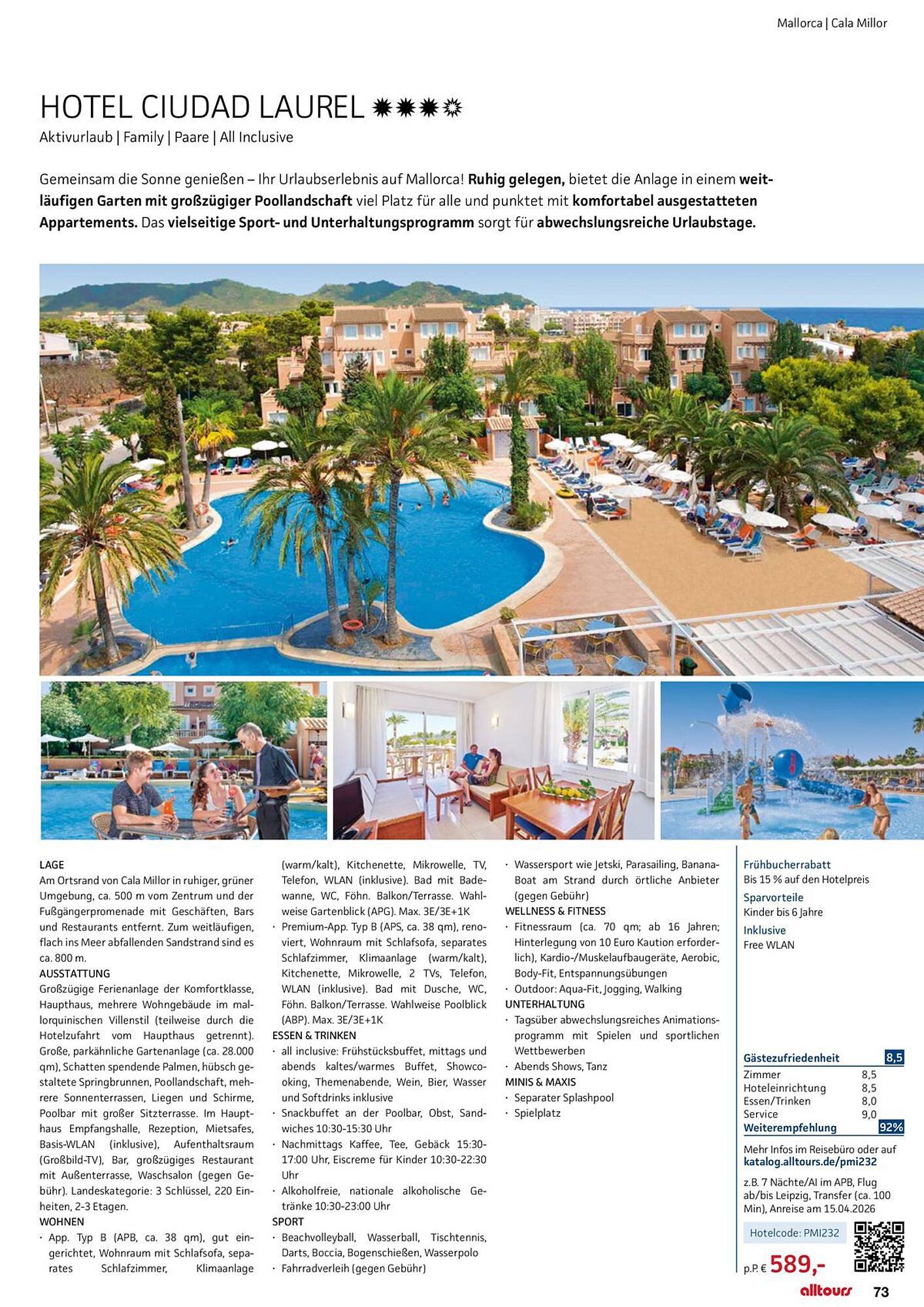 alltours Reisecenter Prospekt - Pagina 73
