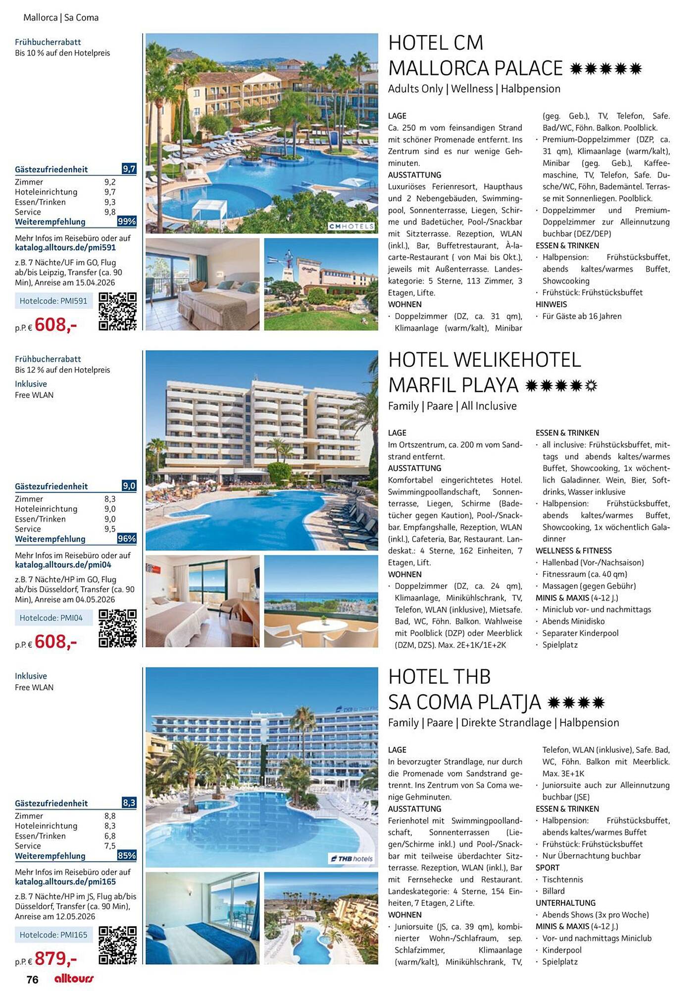 alltours Reisecenter Prospekt - Pagina 76