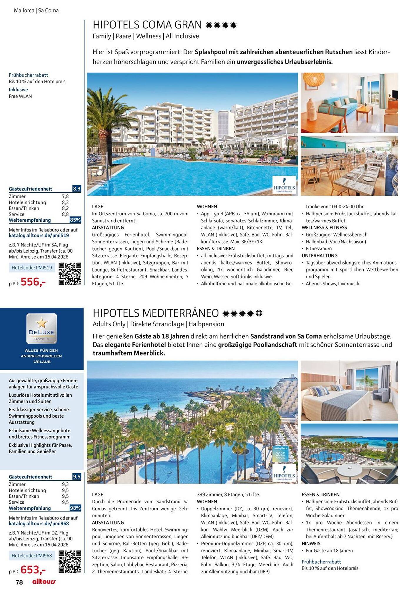 alltours Reisecenter Prospekt - Pagina 78
