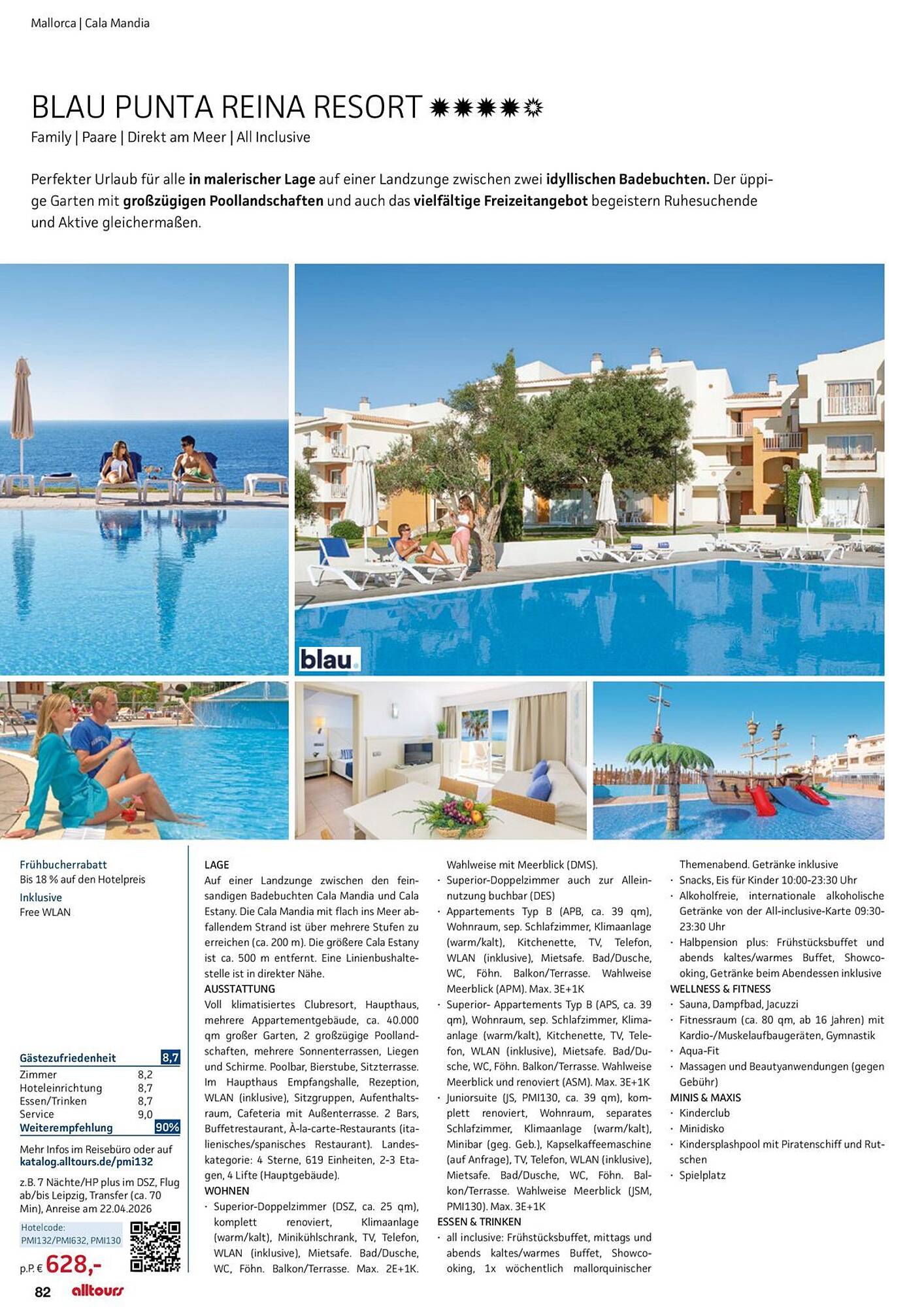 alltours Reisecenter Prospekt - Pagina 82