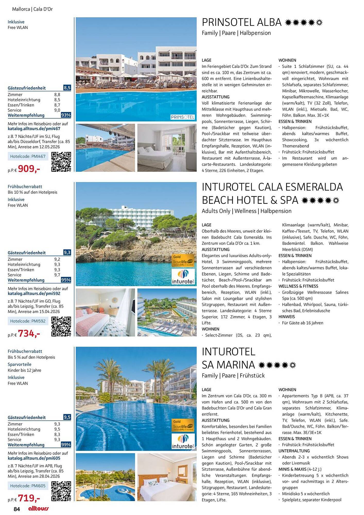 alltours Reisecenter Prospekt - Pagina 84