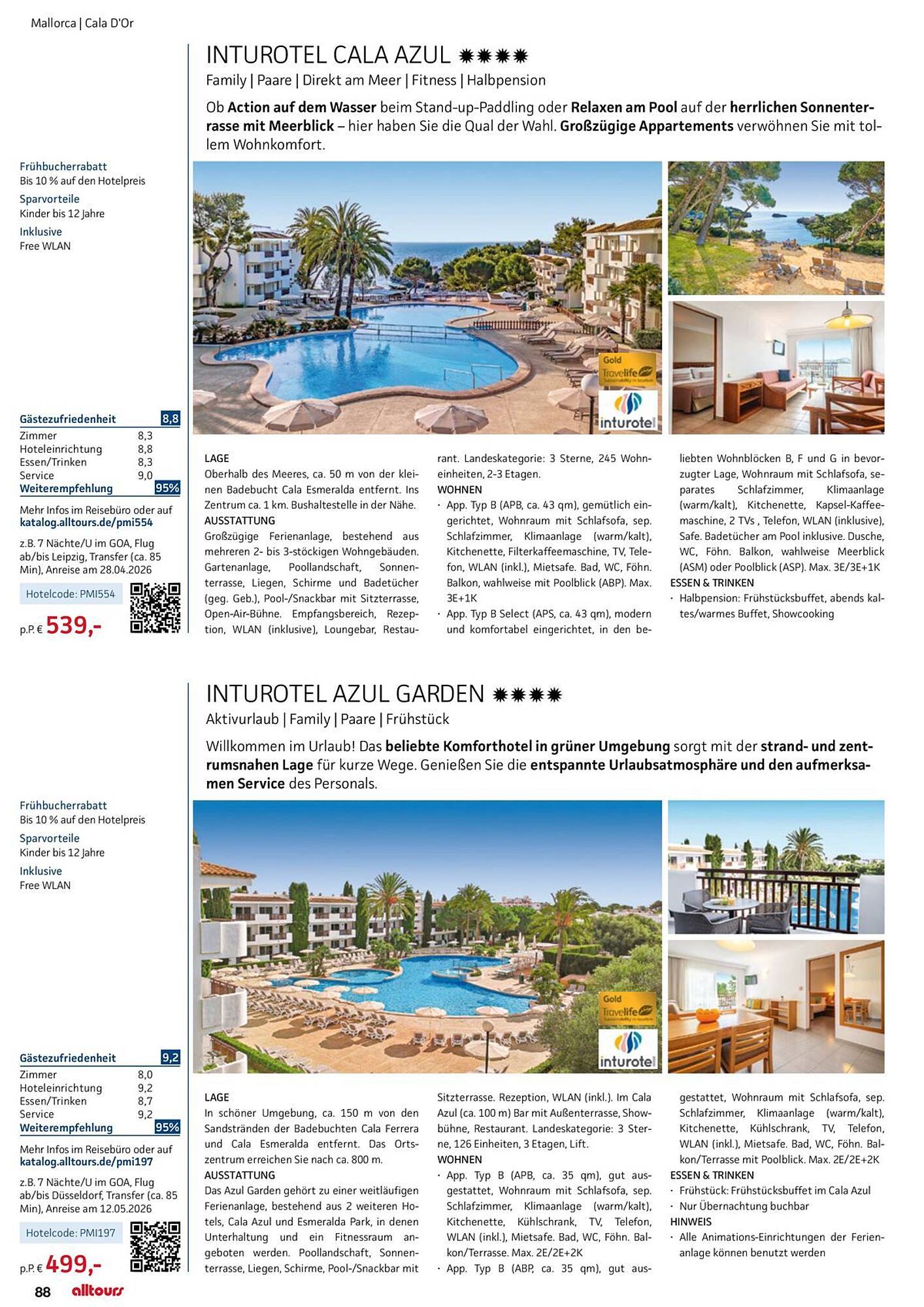 alltours Reisecenter Prospekt - Pagina 88