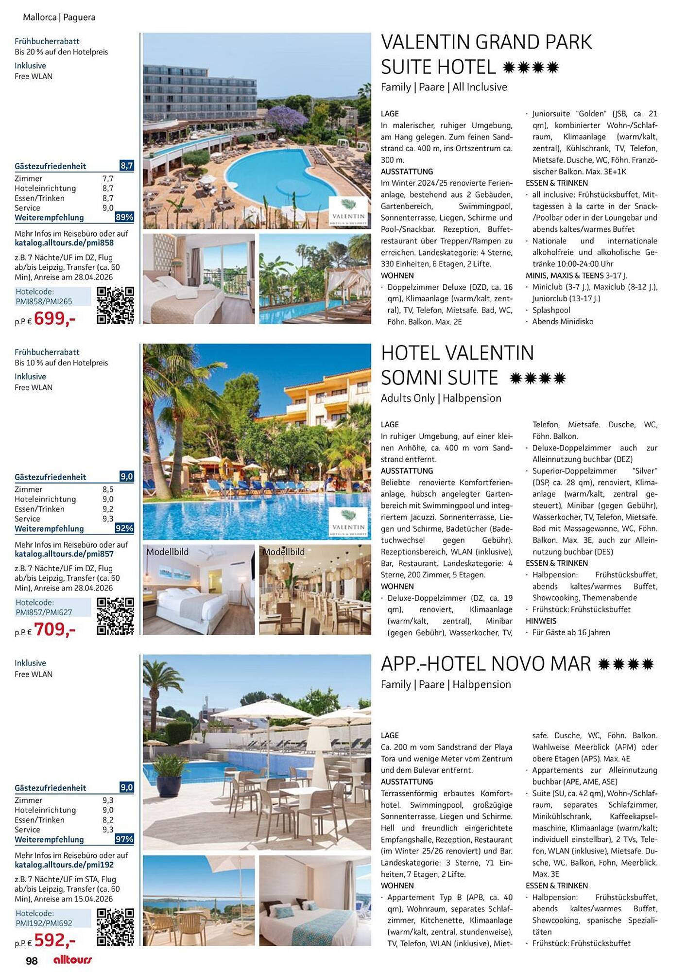alltours Reisecenter Prospekt - Pagina 98