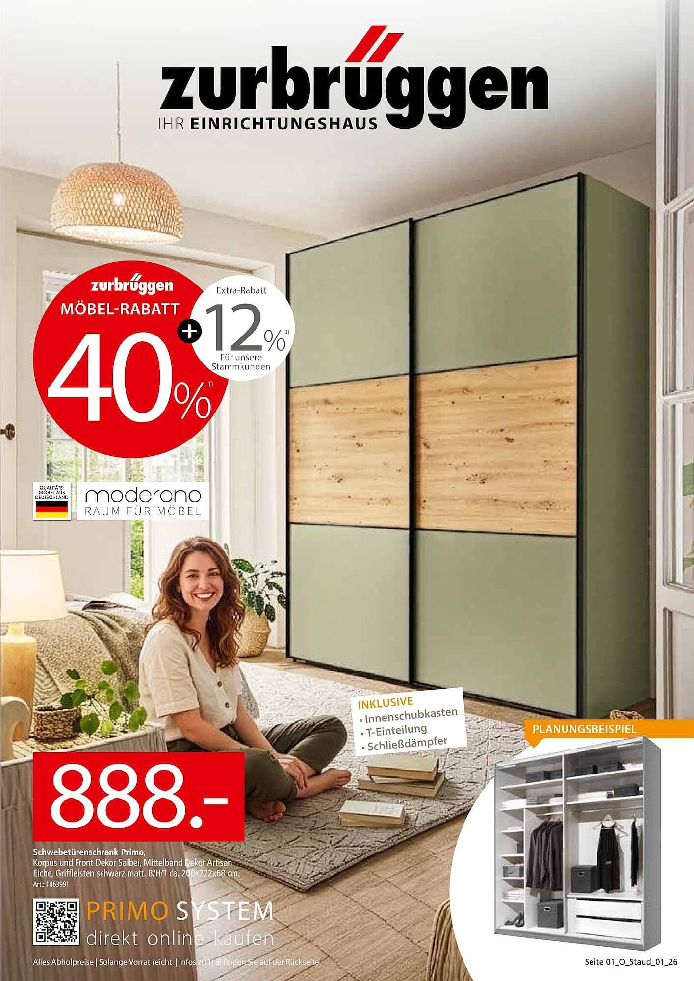 Zurbrüggen Prospekt - Pagina 1