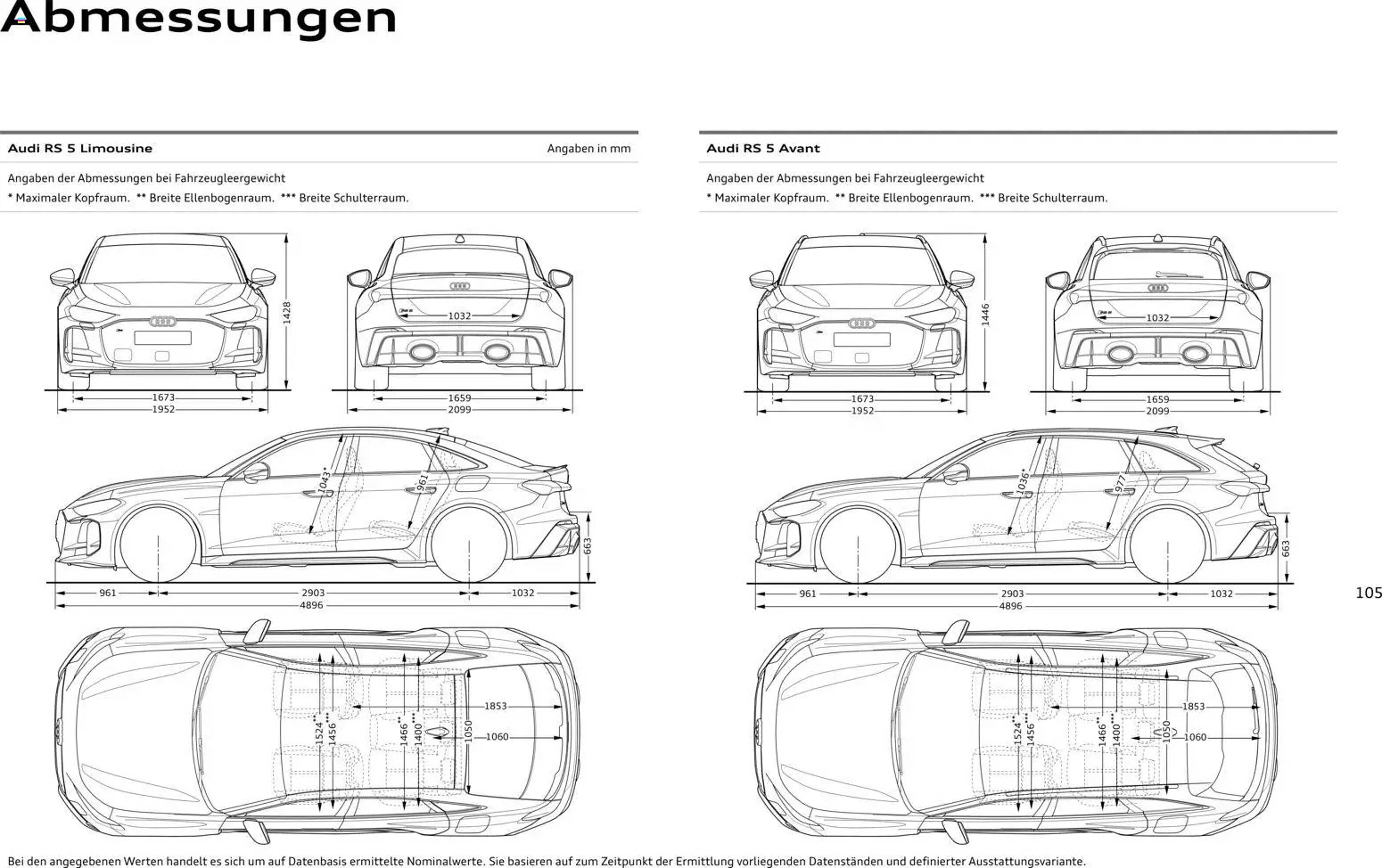 Audi Prospekt - Pagina 105