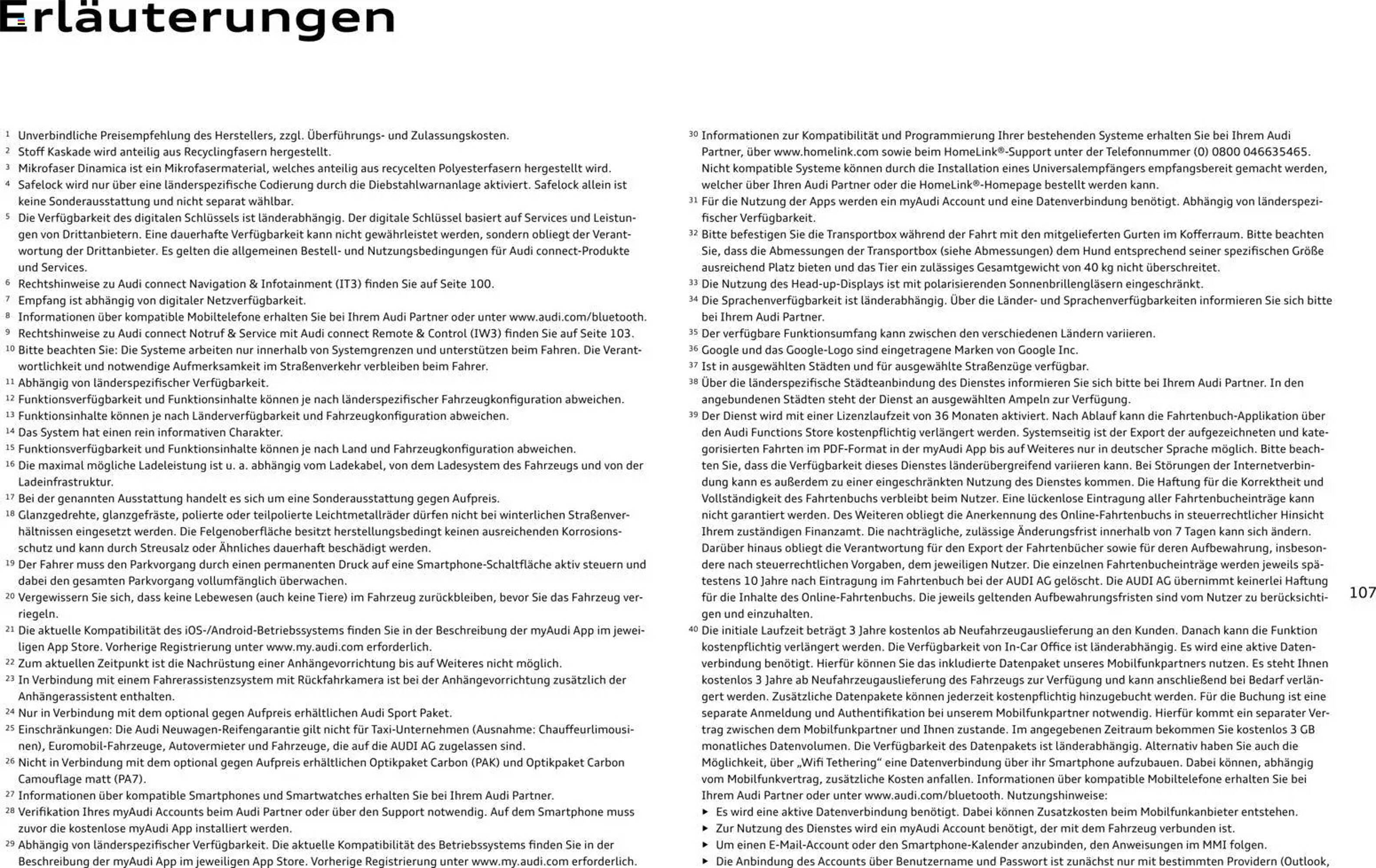 Audi Prospekt - Pagina 107