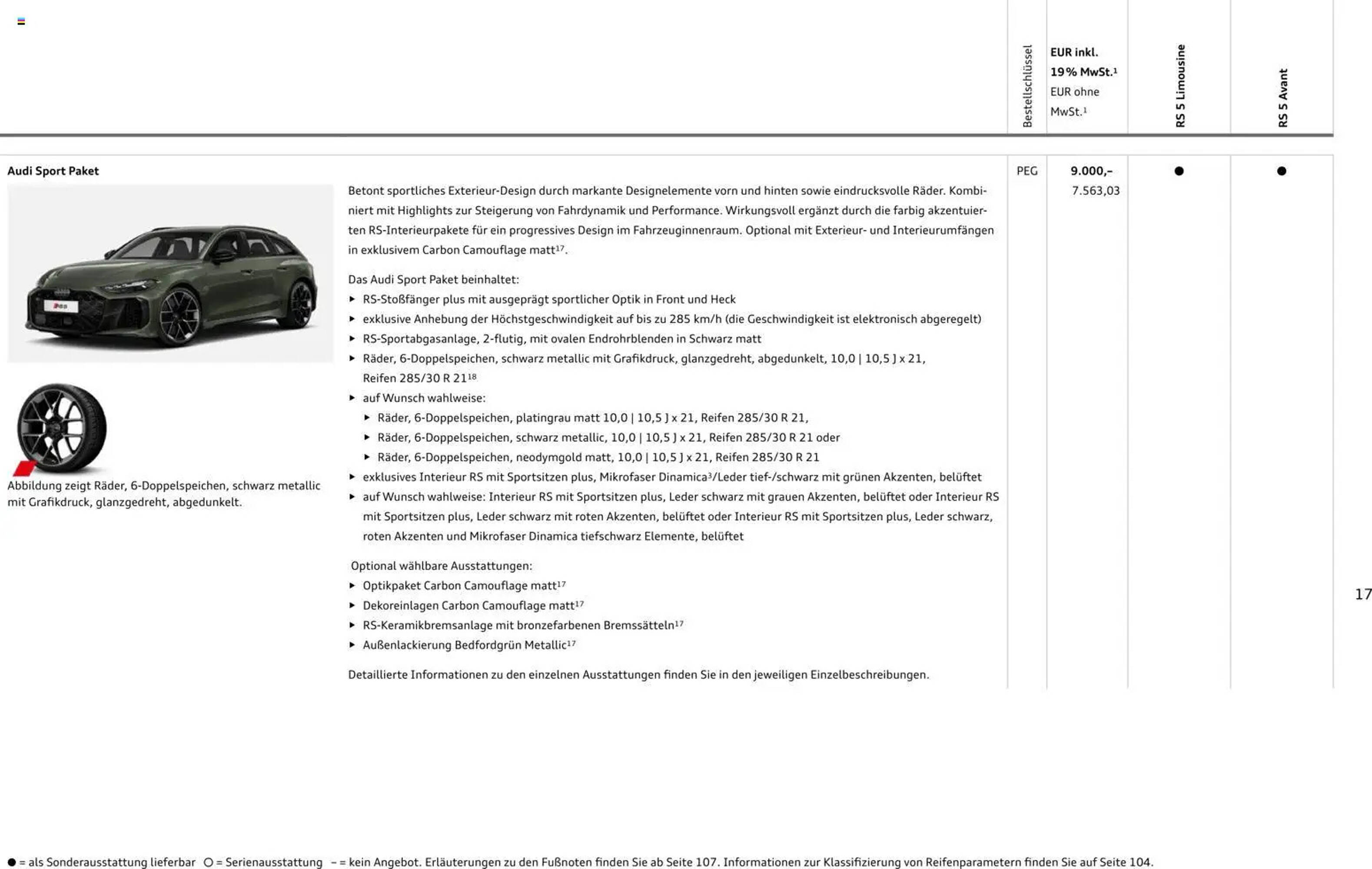 Audi Prospekt - Pagina 17
