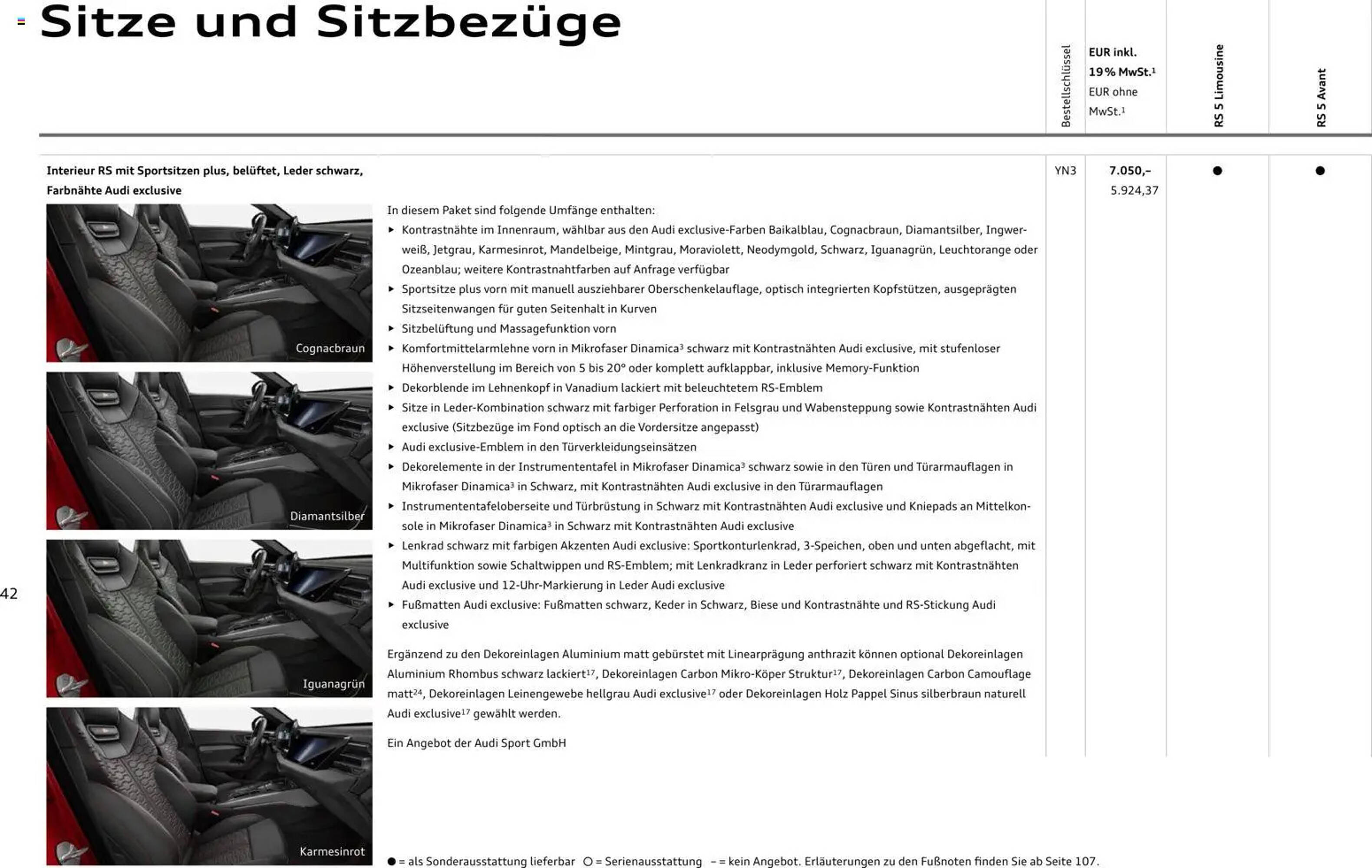 Audi Prospekt - Pagina 42