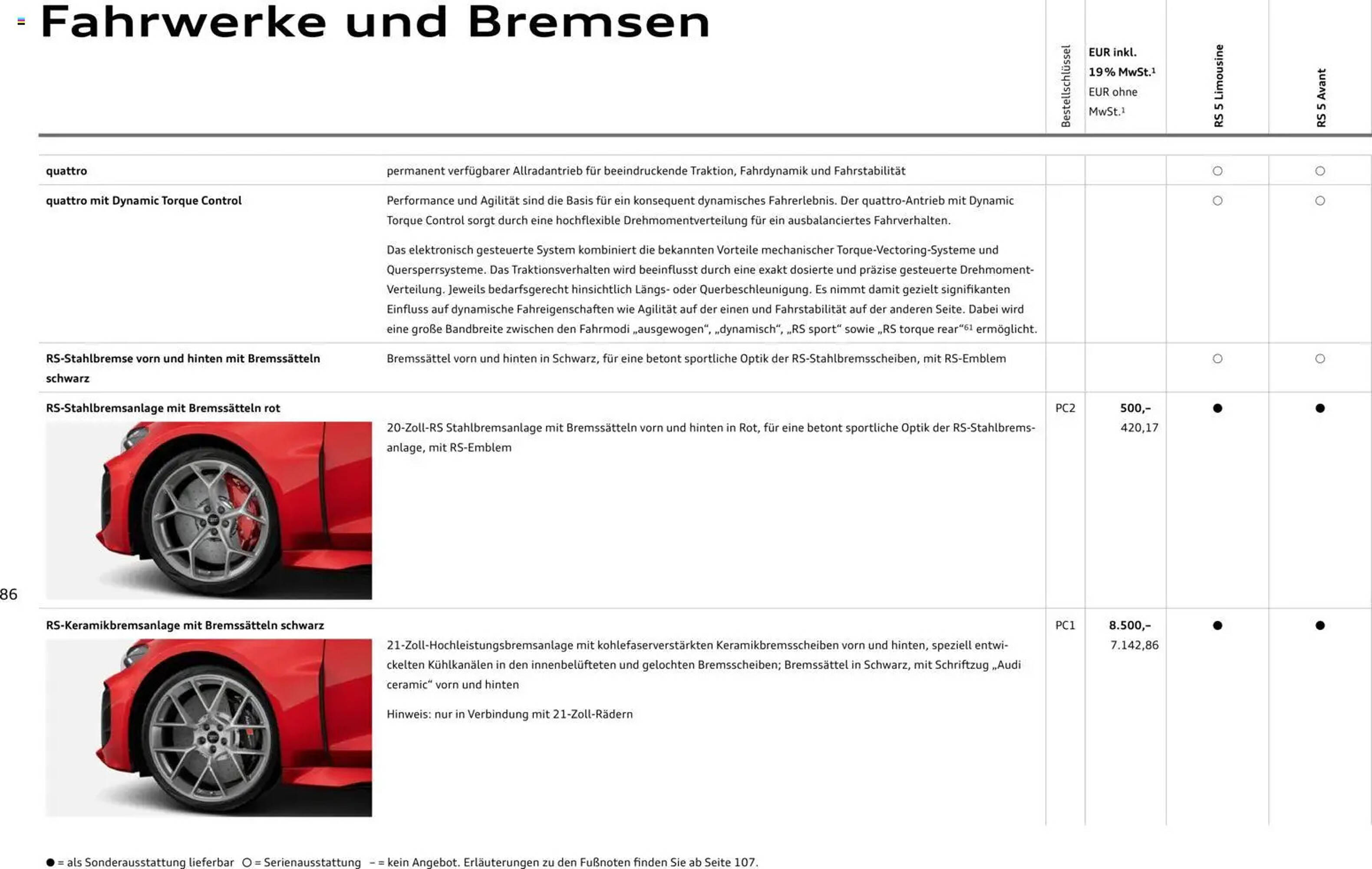 Audi Prospekt - Pagina 86