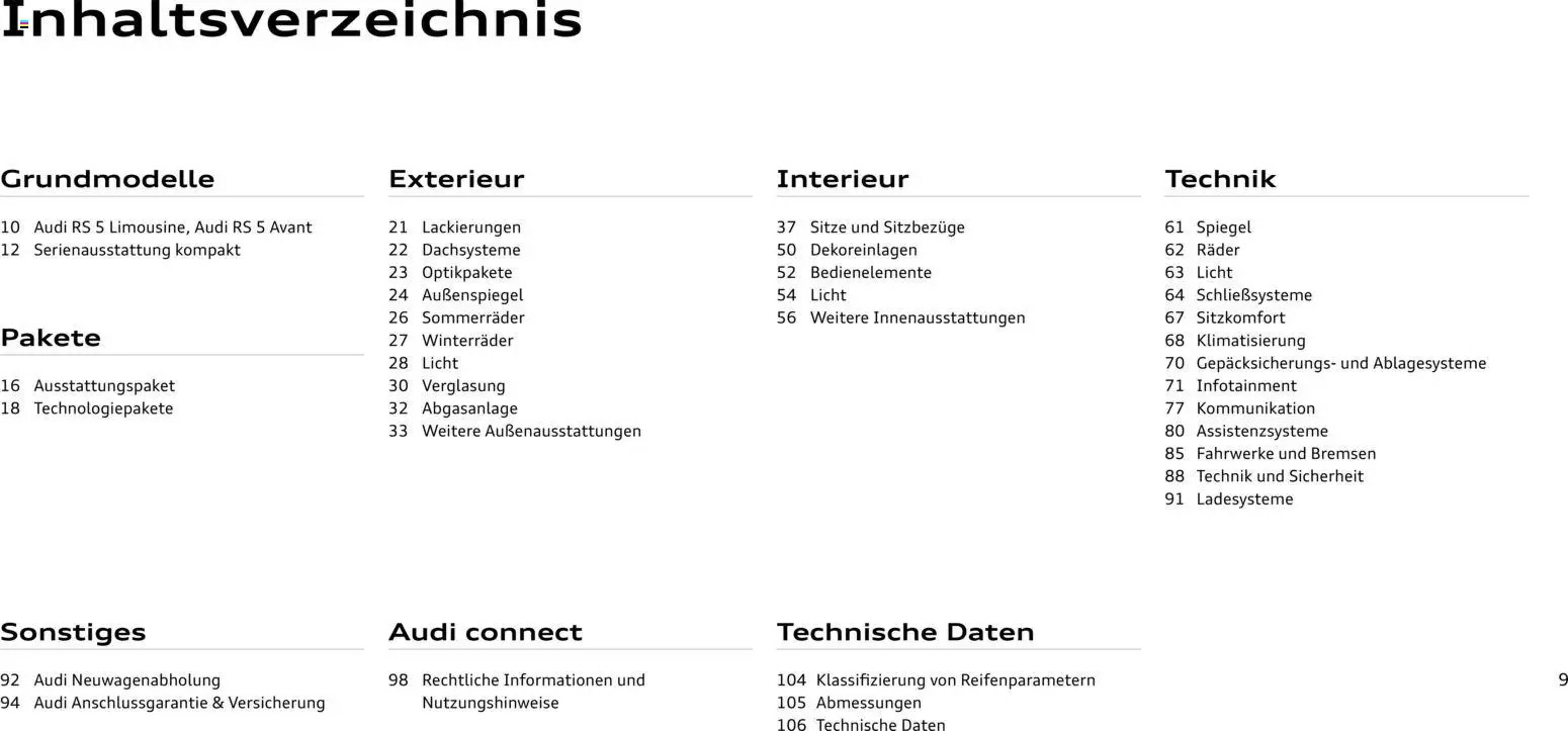Audi Prospekt - Pagina 9