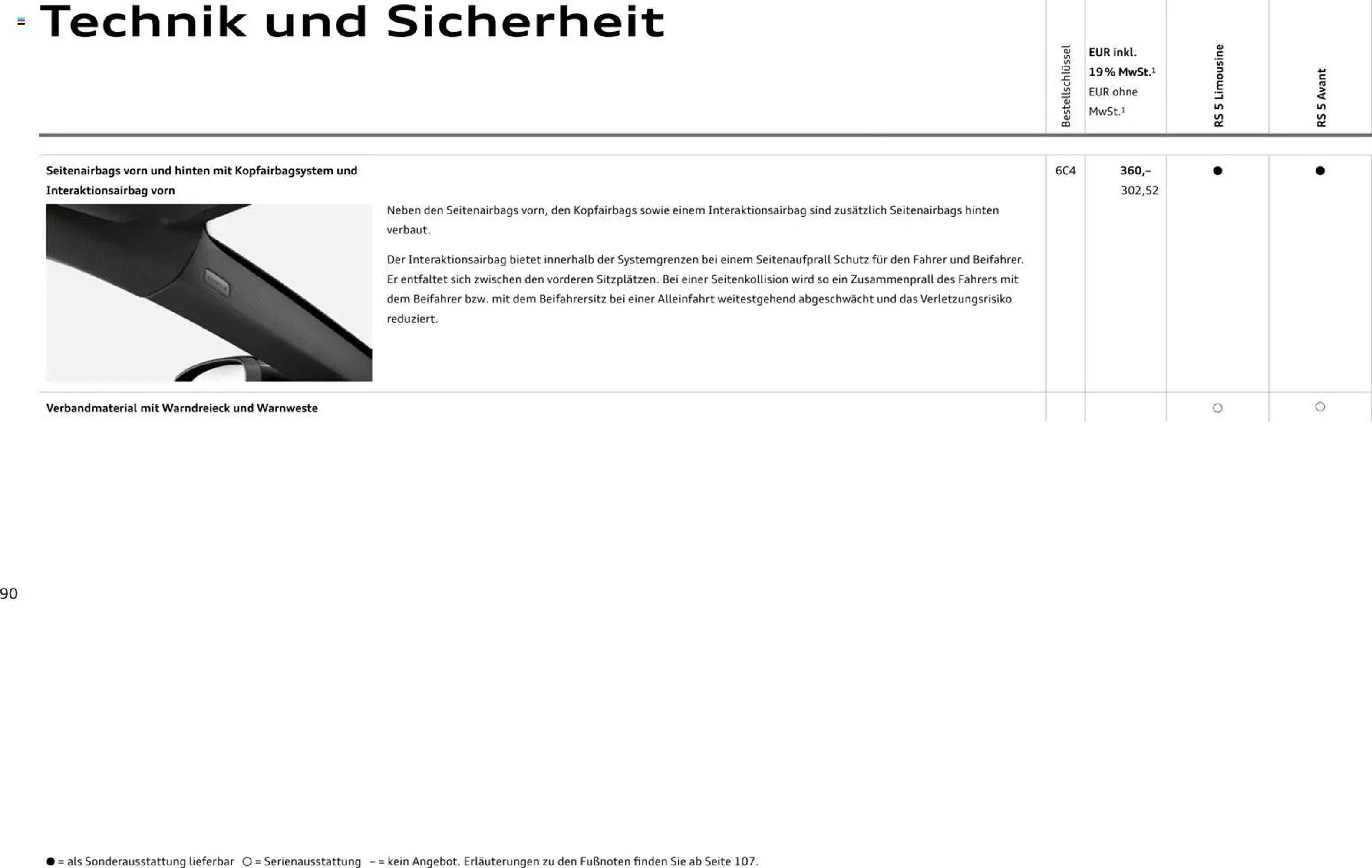 Audi Prospekt - Pagina 90