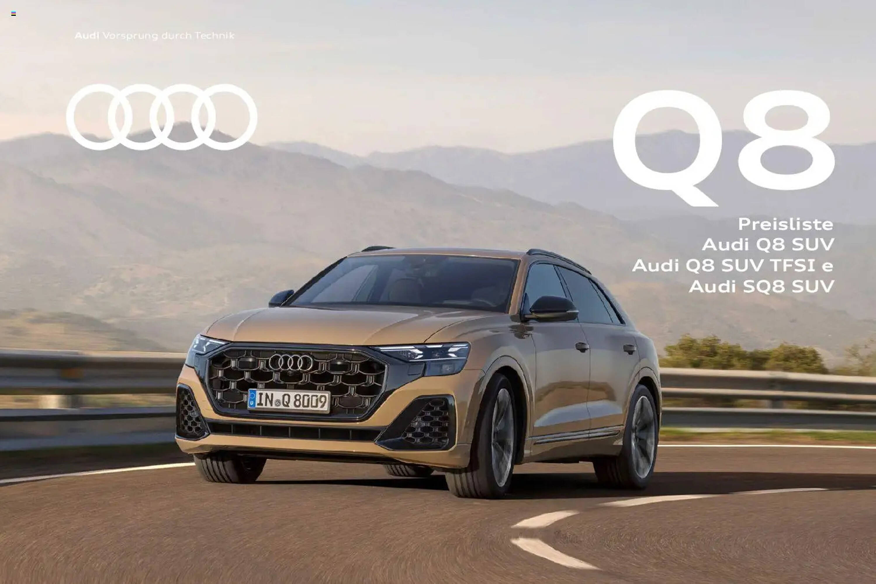 Audi Prospekt - Pagina 1