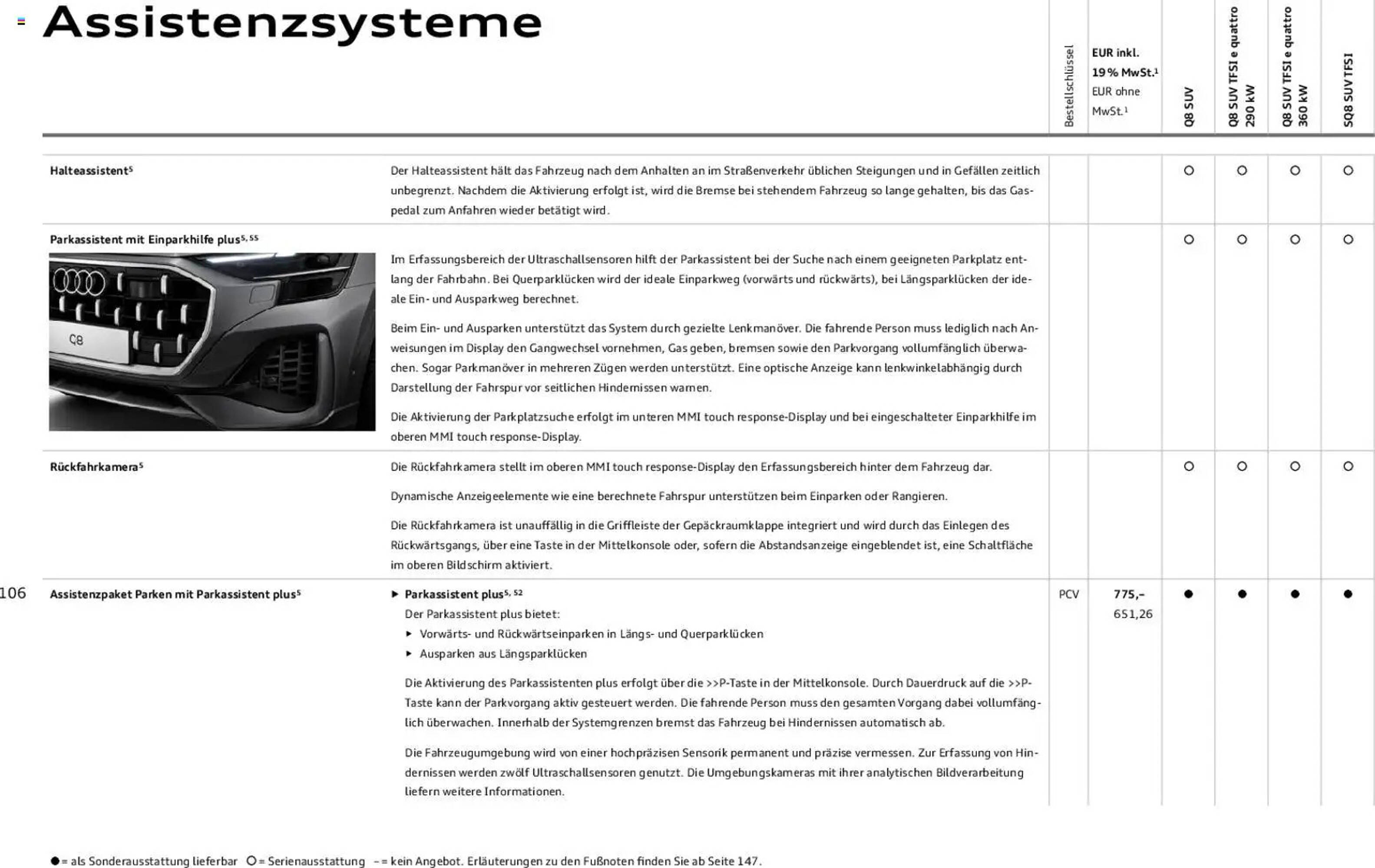 Audi Prospekt - Pagina 106