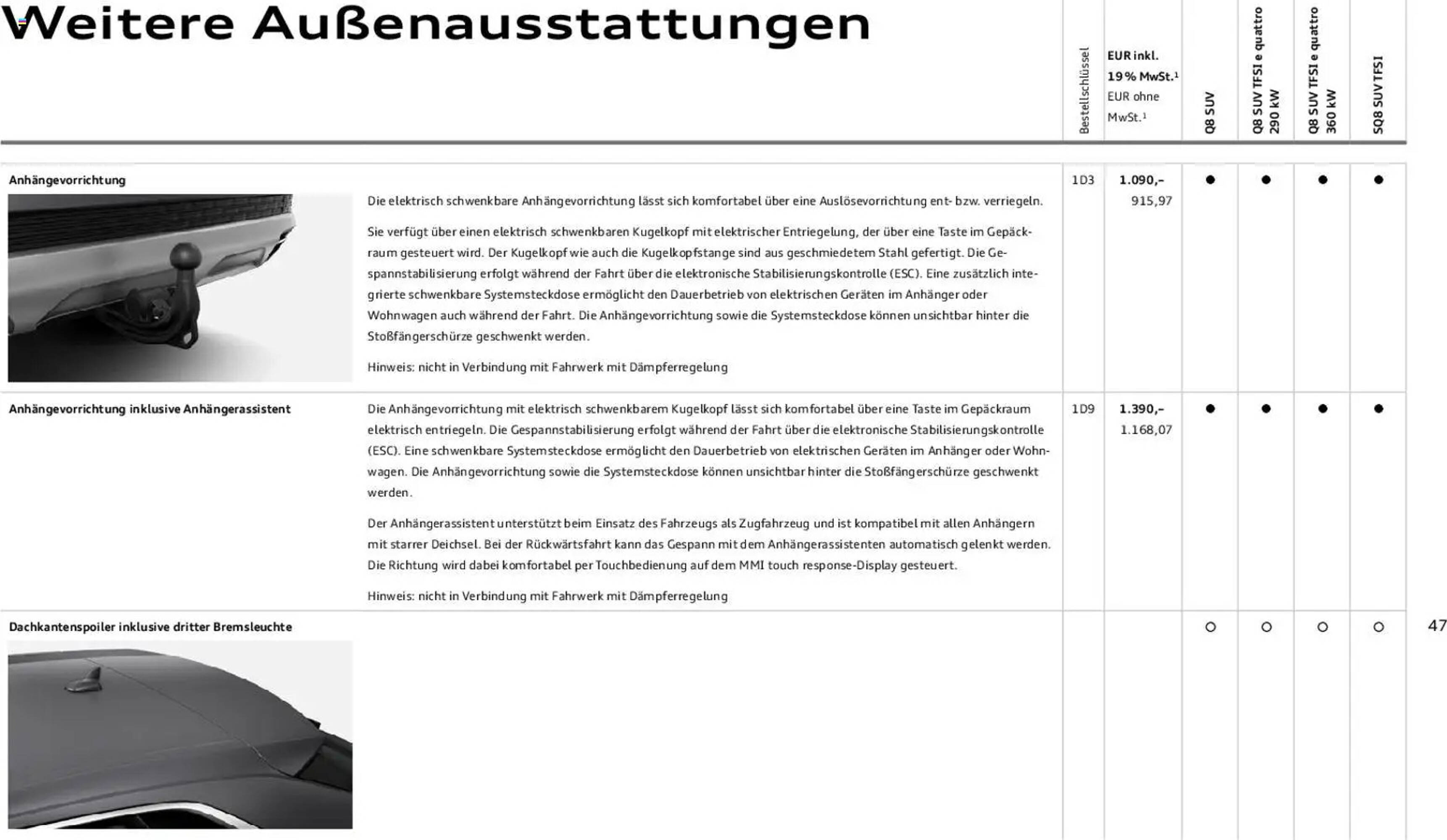 Audi Prospekt - Pagina 47