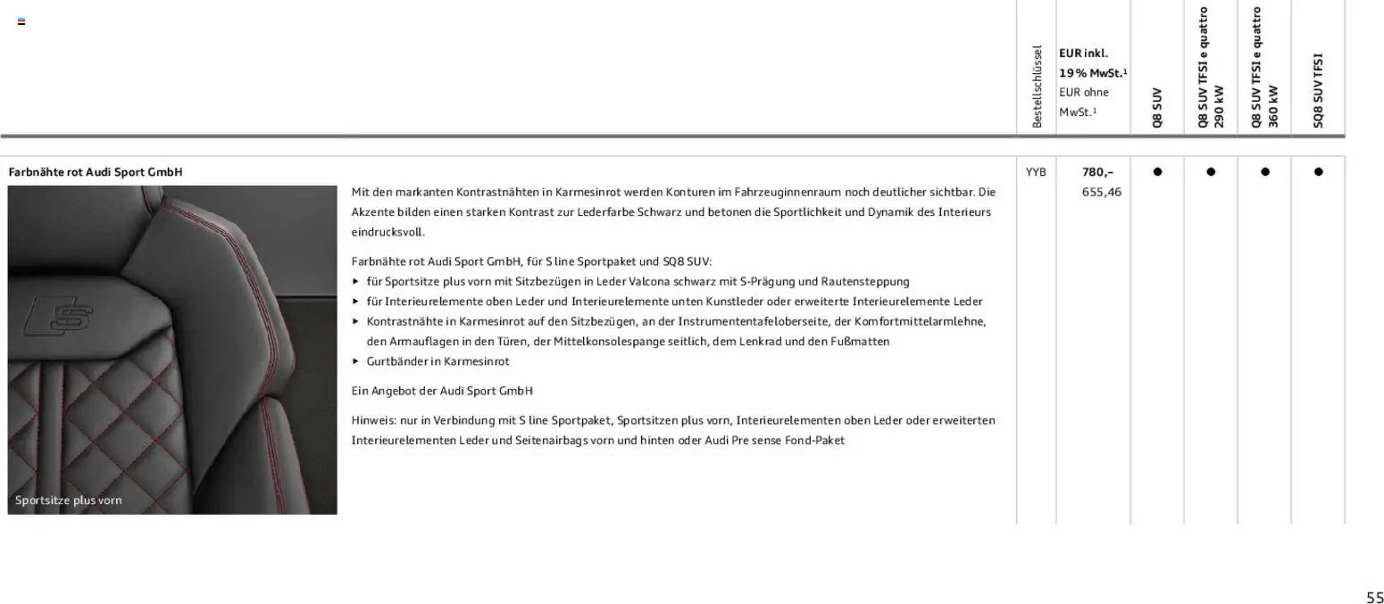 Audi Prospekt - Pagina 55