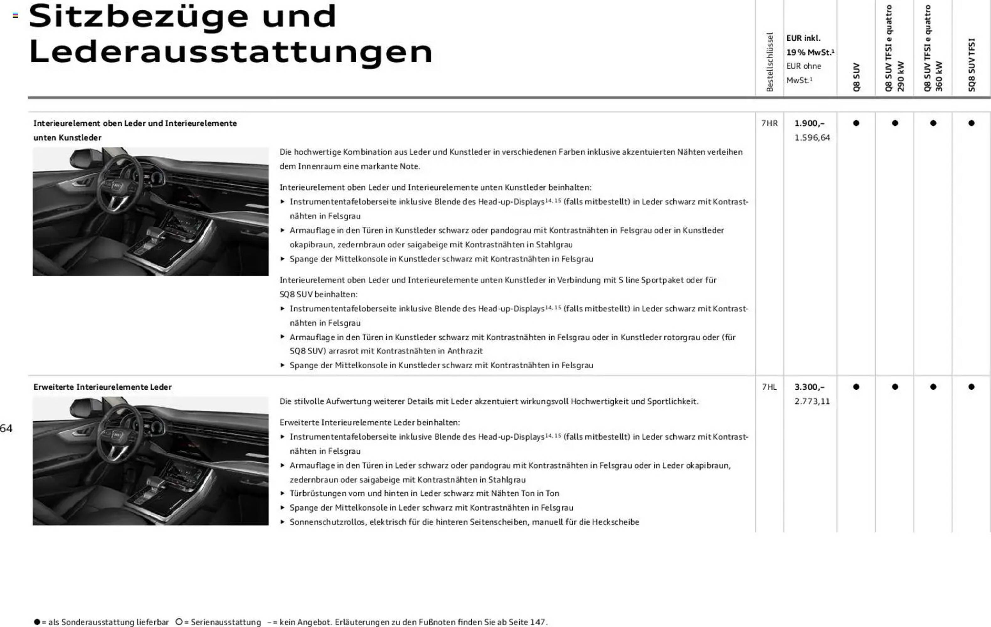 Audi Prospekt - Pagina 64