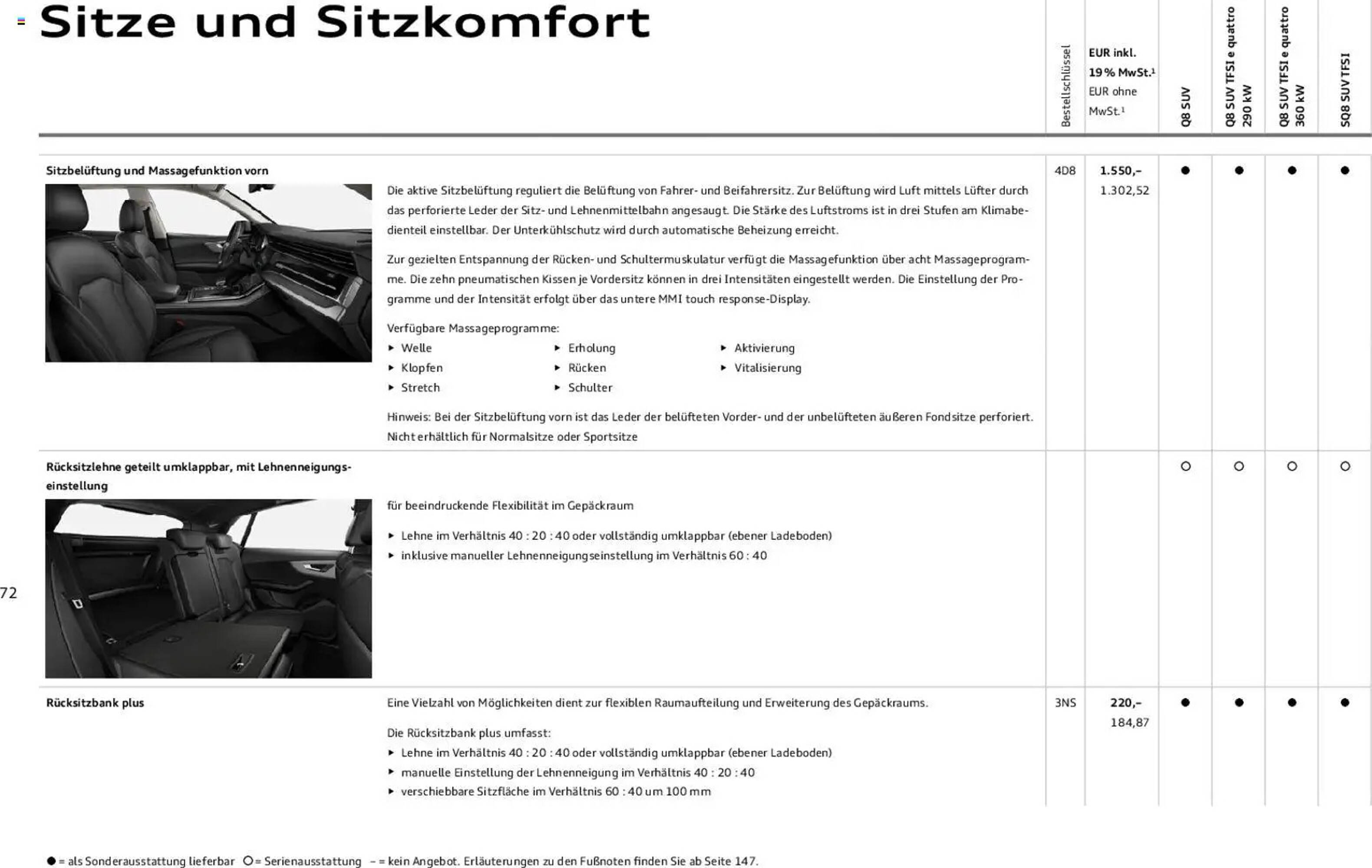 Audi Prospekt - Pagina 72