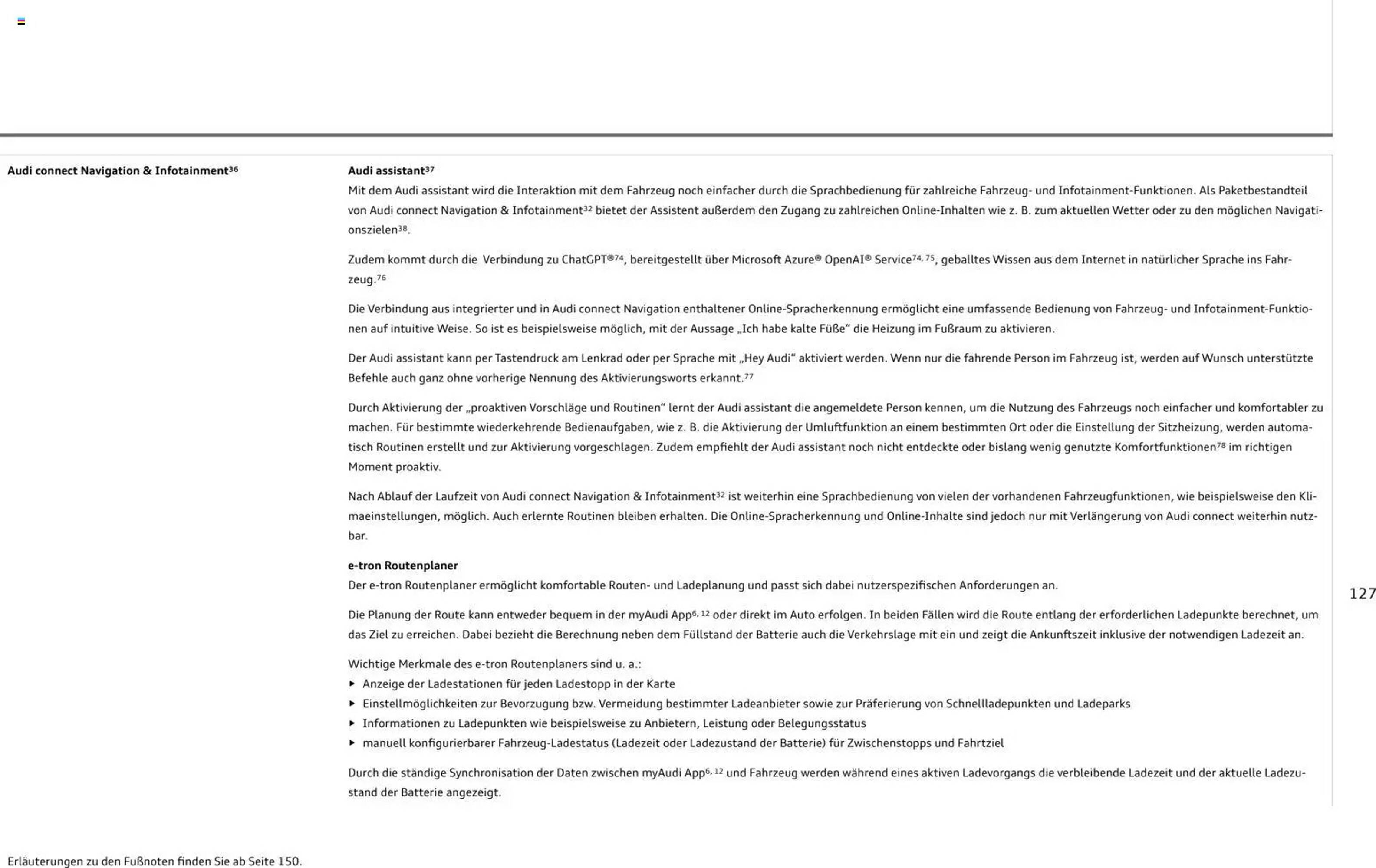 Audi Prospekt - Pagina 127
