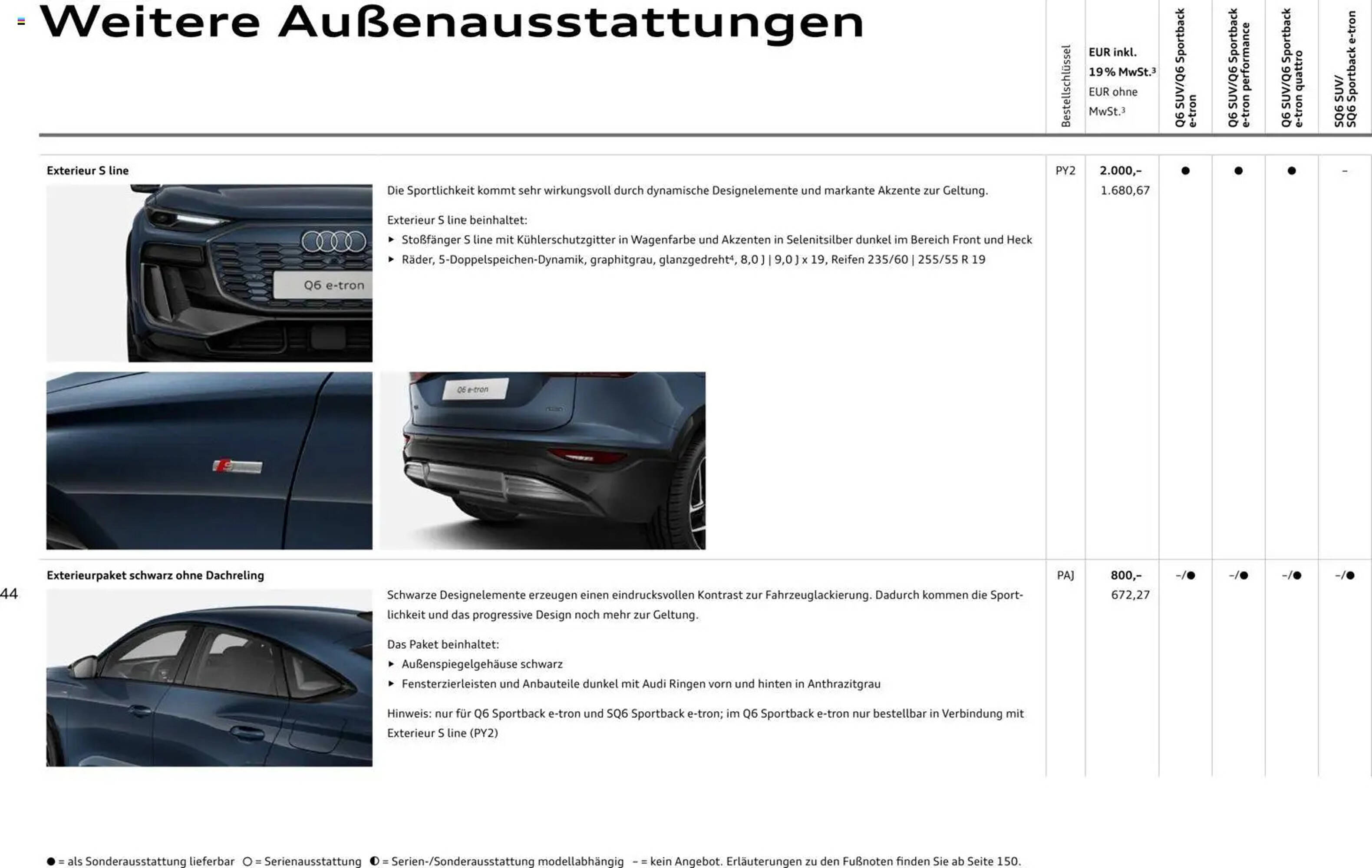 Audi Prospekt - Pagina 44
