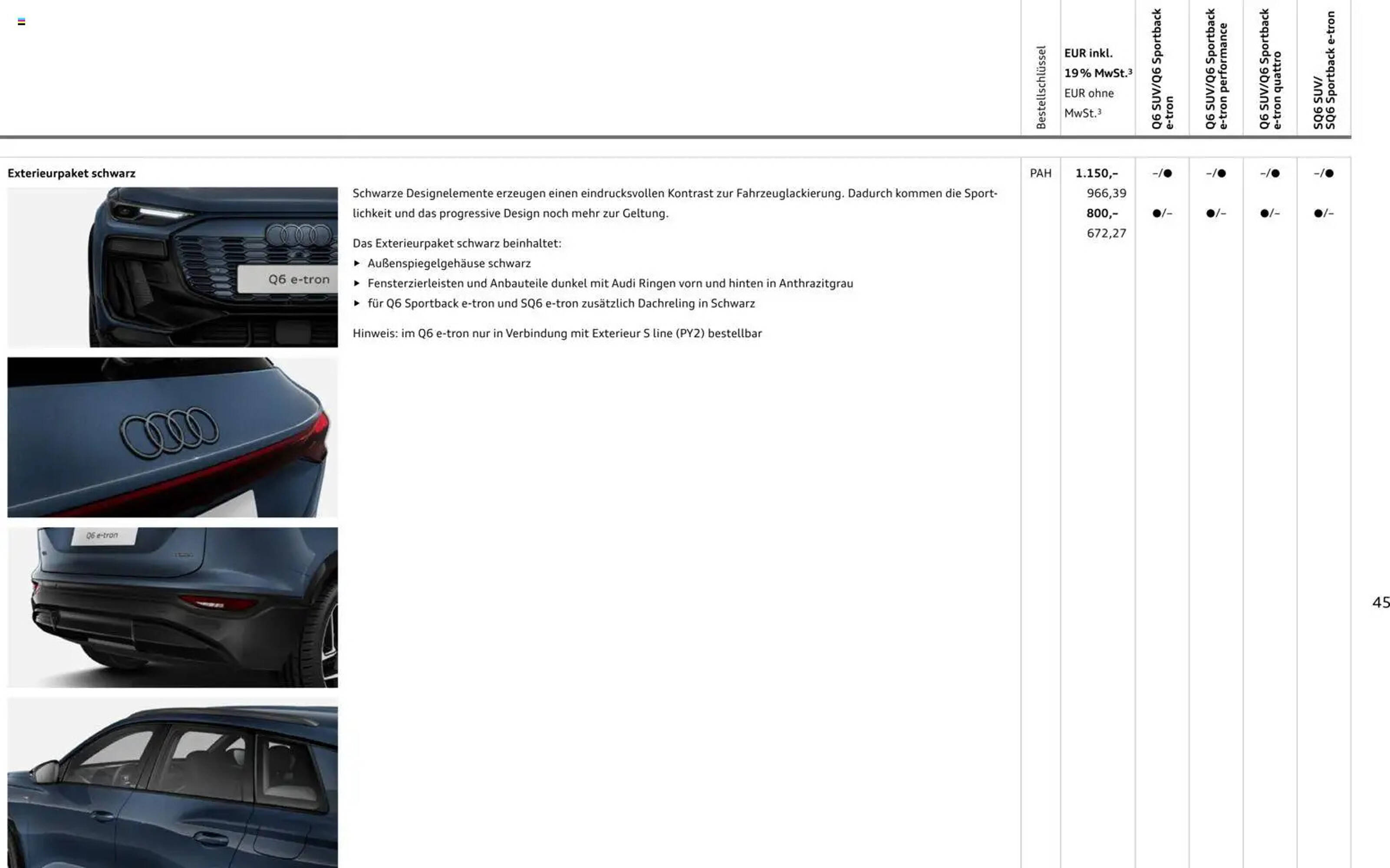 Audi Prospekt - Pagina 45