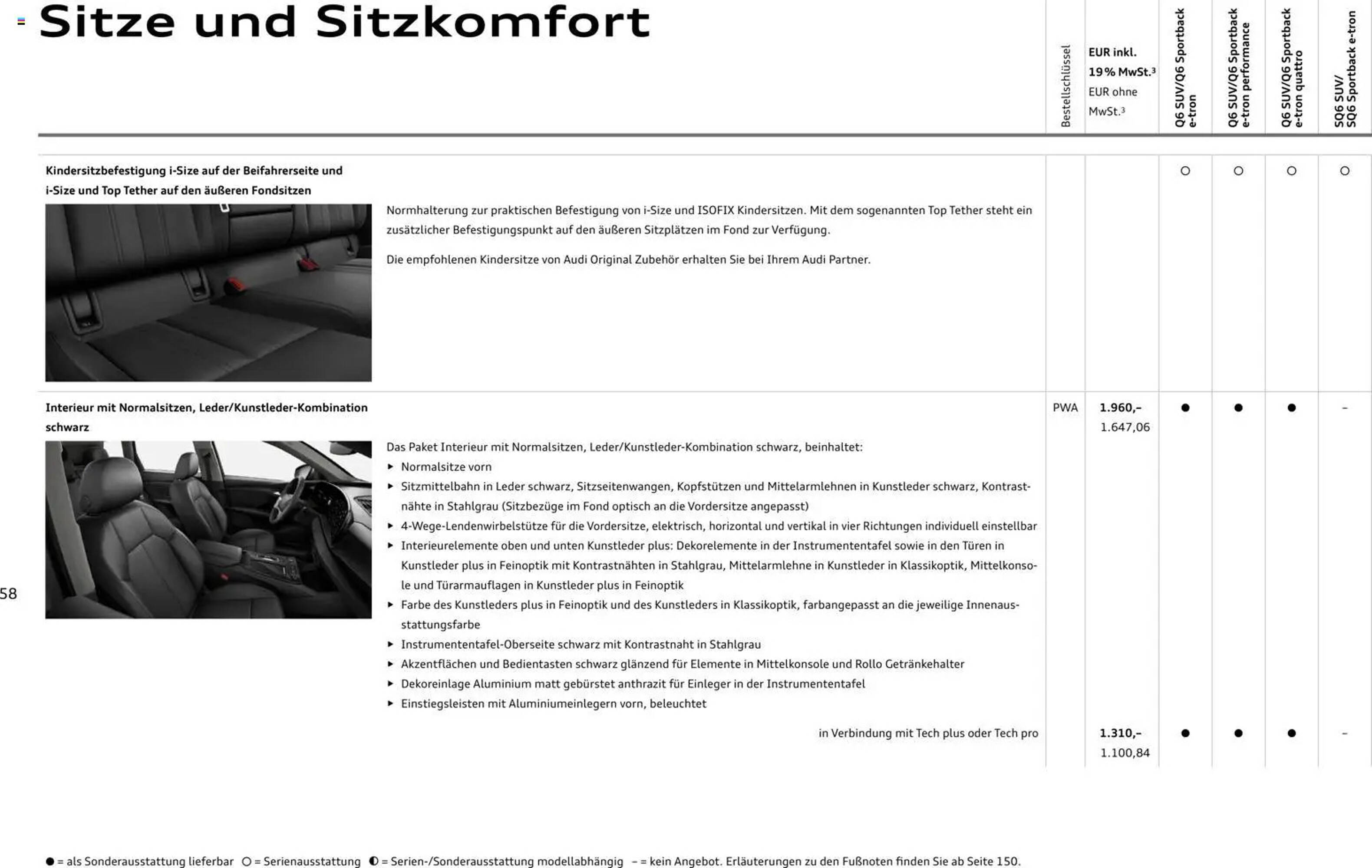 Audi Prospekt - Pagina 58