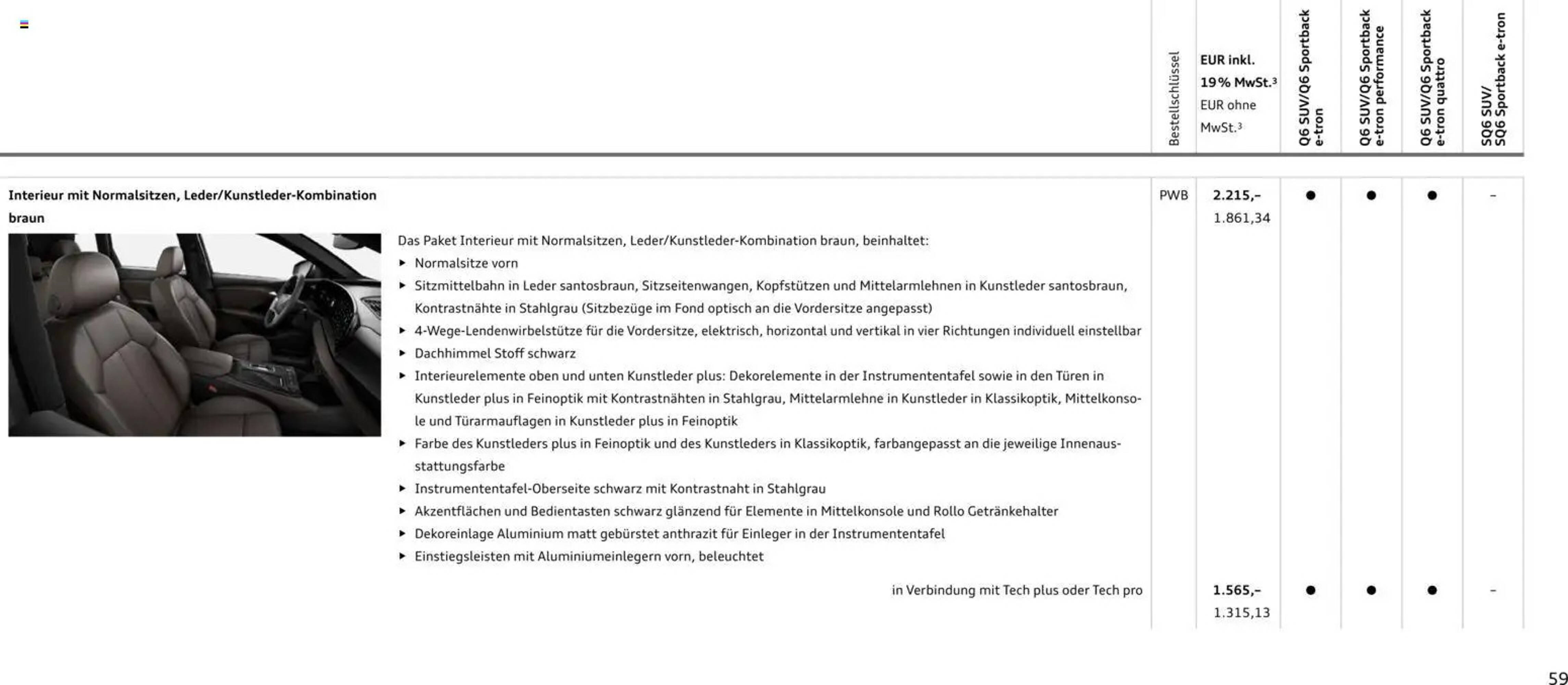 Audi Prospekt - Pagina 59